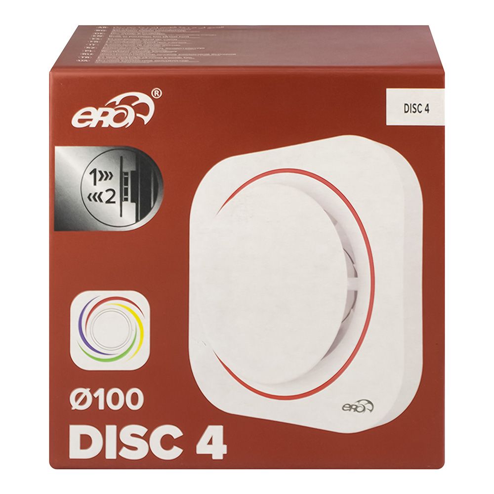 Вентилятор осевой вытяжной D 100 DISC 4