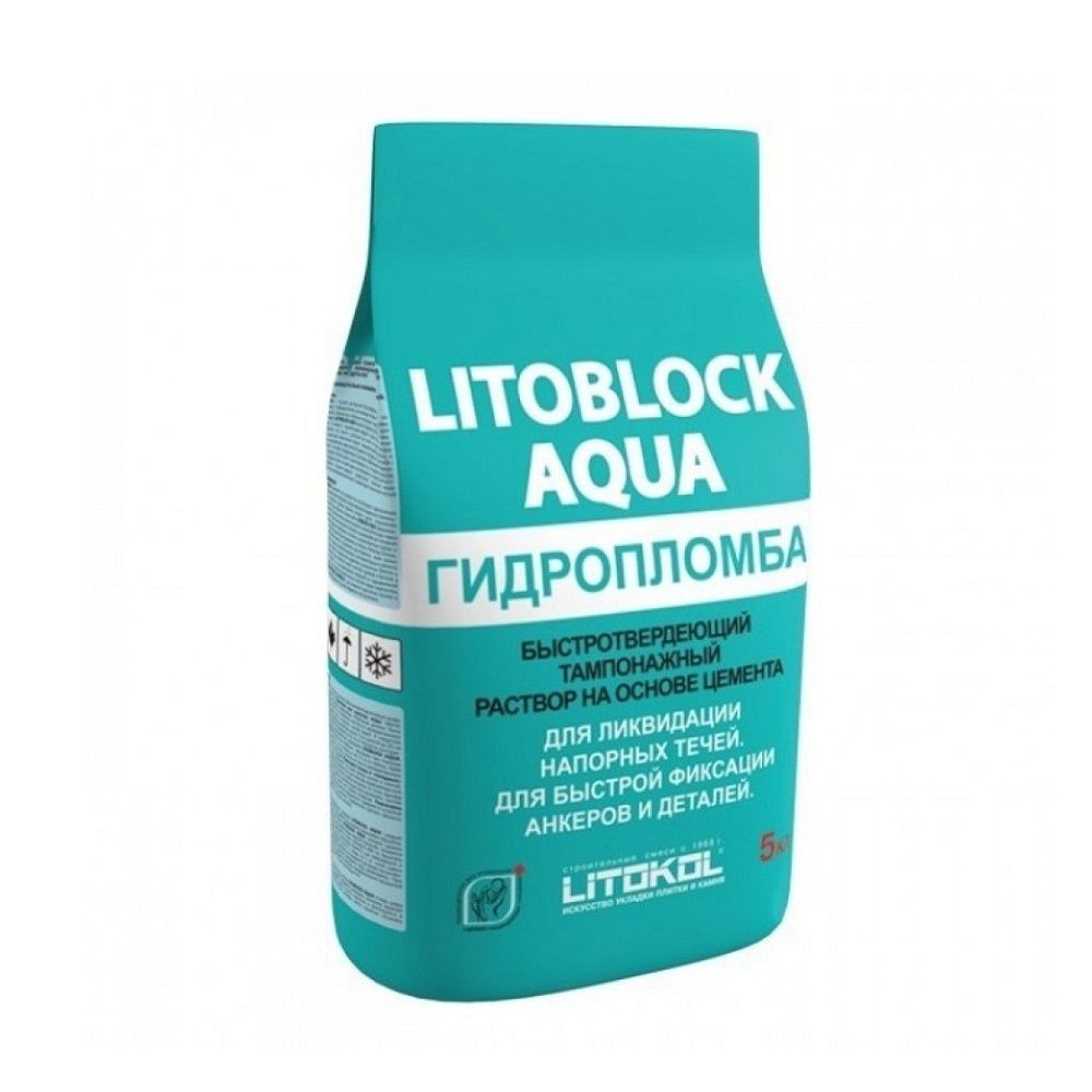 Гидропломба Litokol Litoblock Aqua 5 кг