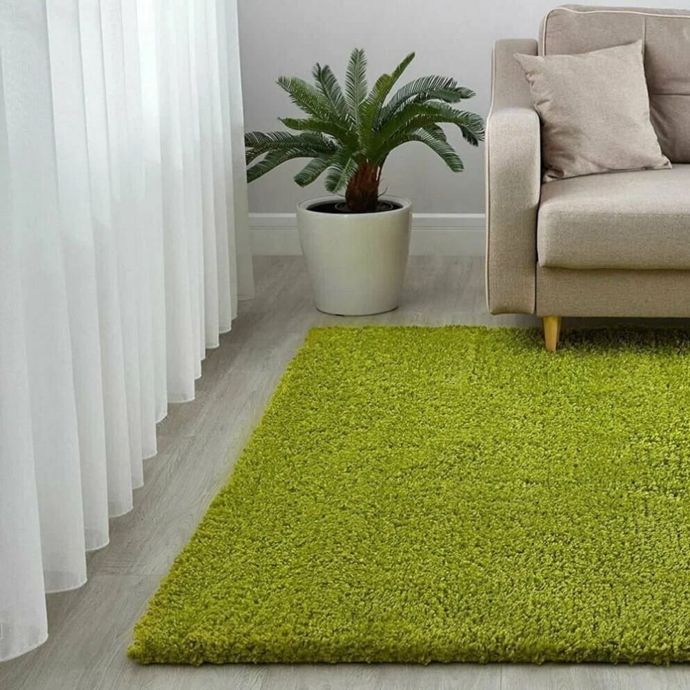 Ковер Шегги 06 18100-20 0,6х1 м зеленый