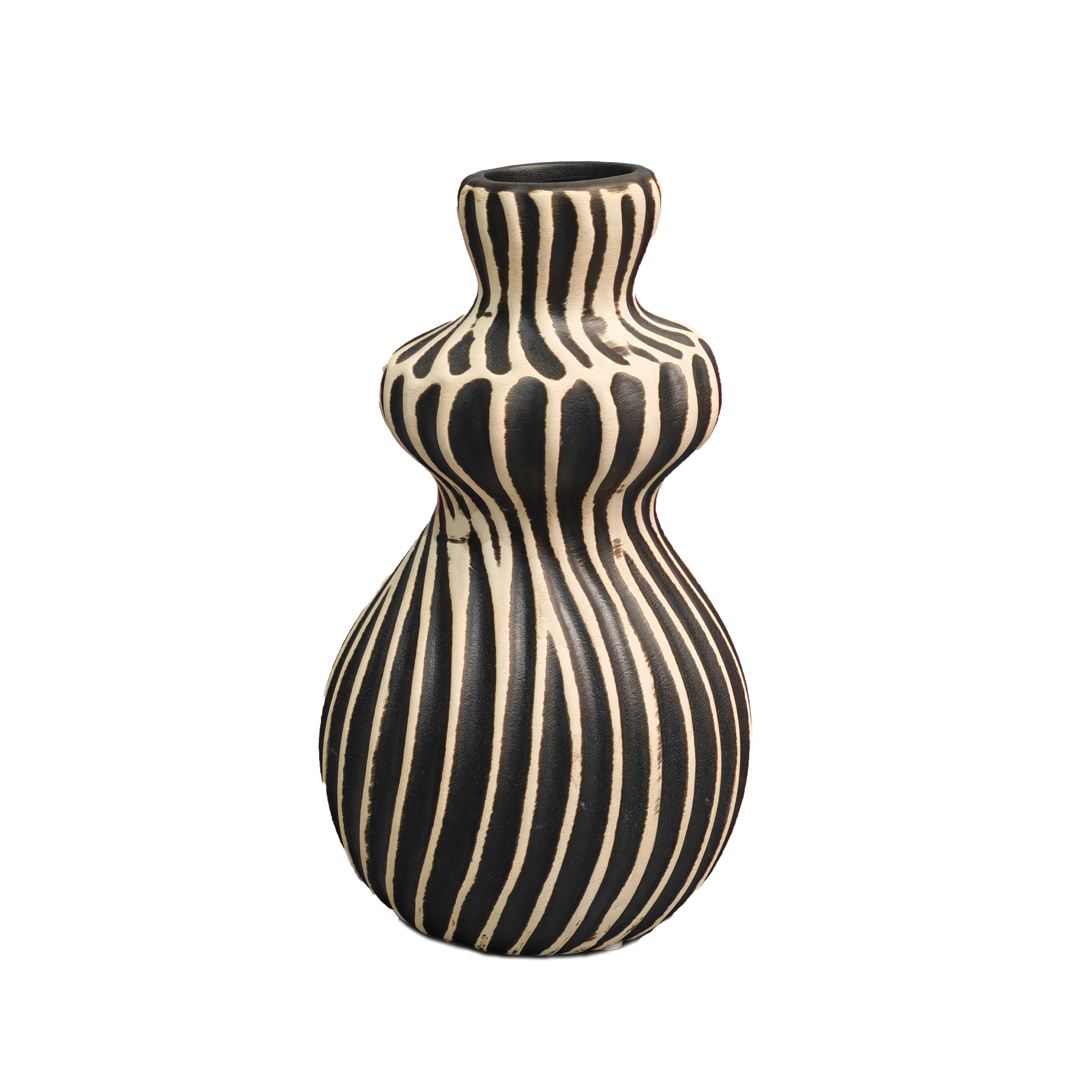 Ваза керамическая 20х4,5 см 2025-1480