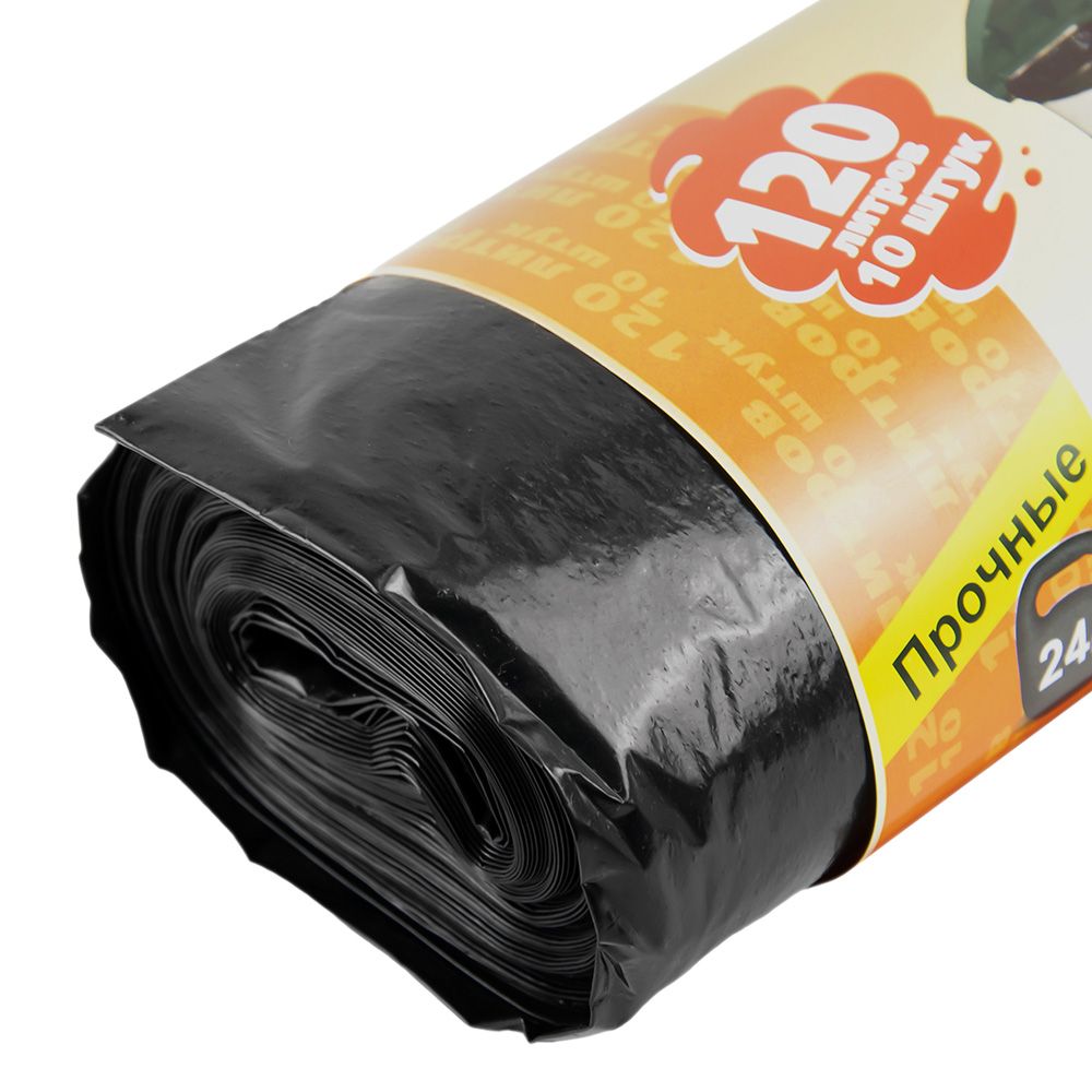 Мешки для мусора Антелла 120 л 10 шт 25 мкм