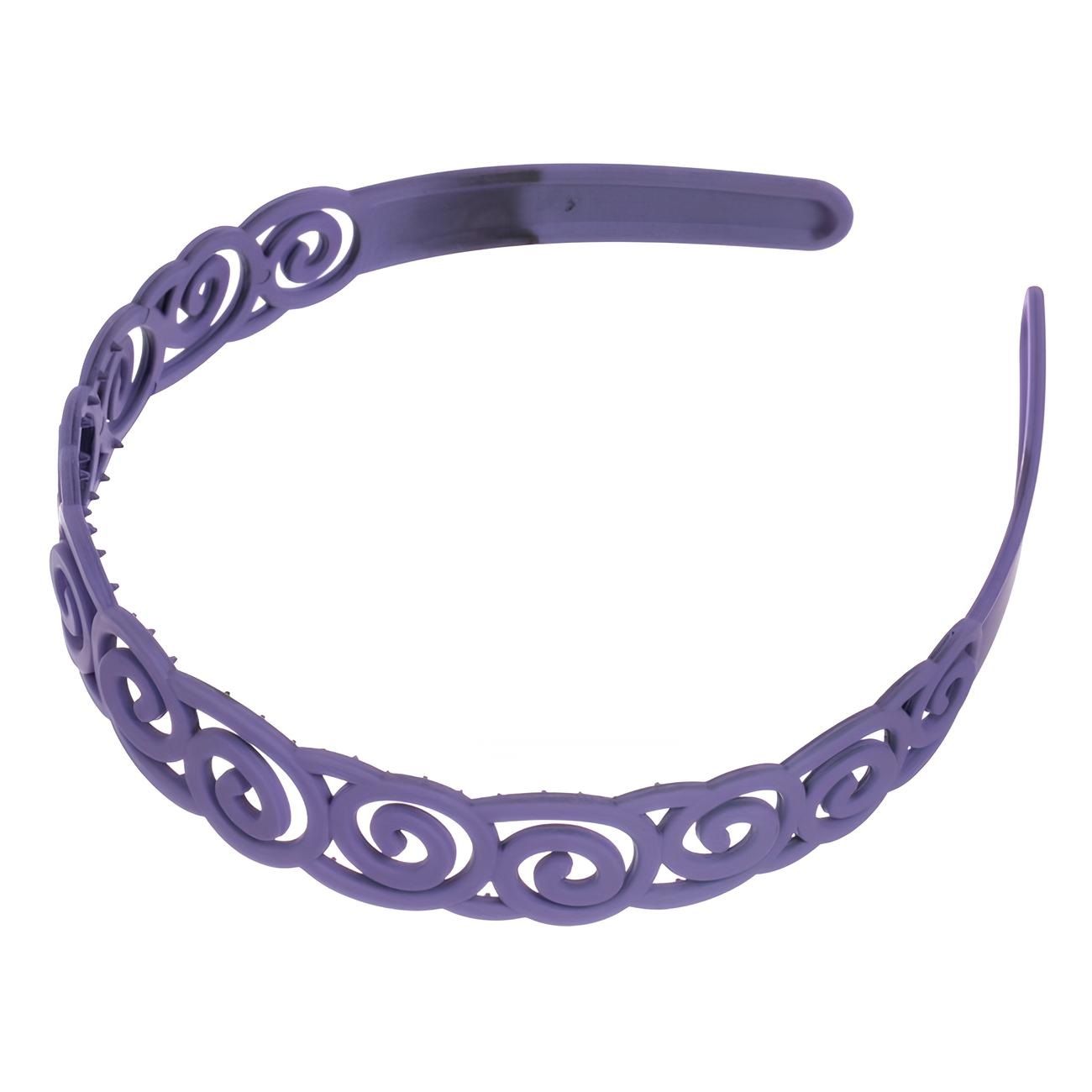 Ободок для волос Province-Emily вензеля пластиковый 2,5 см