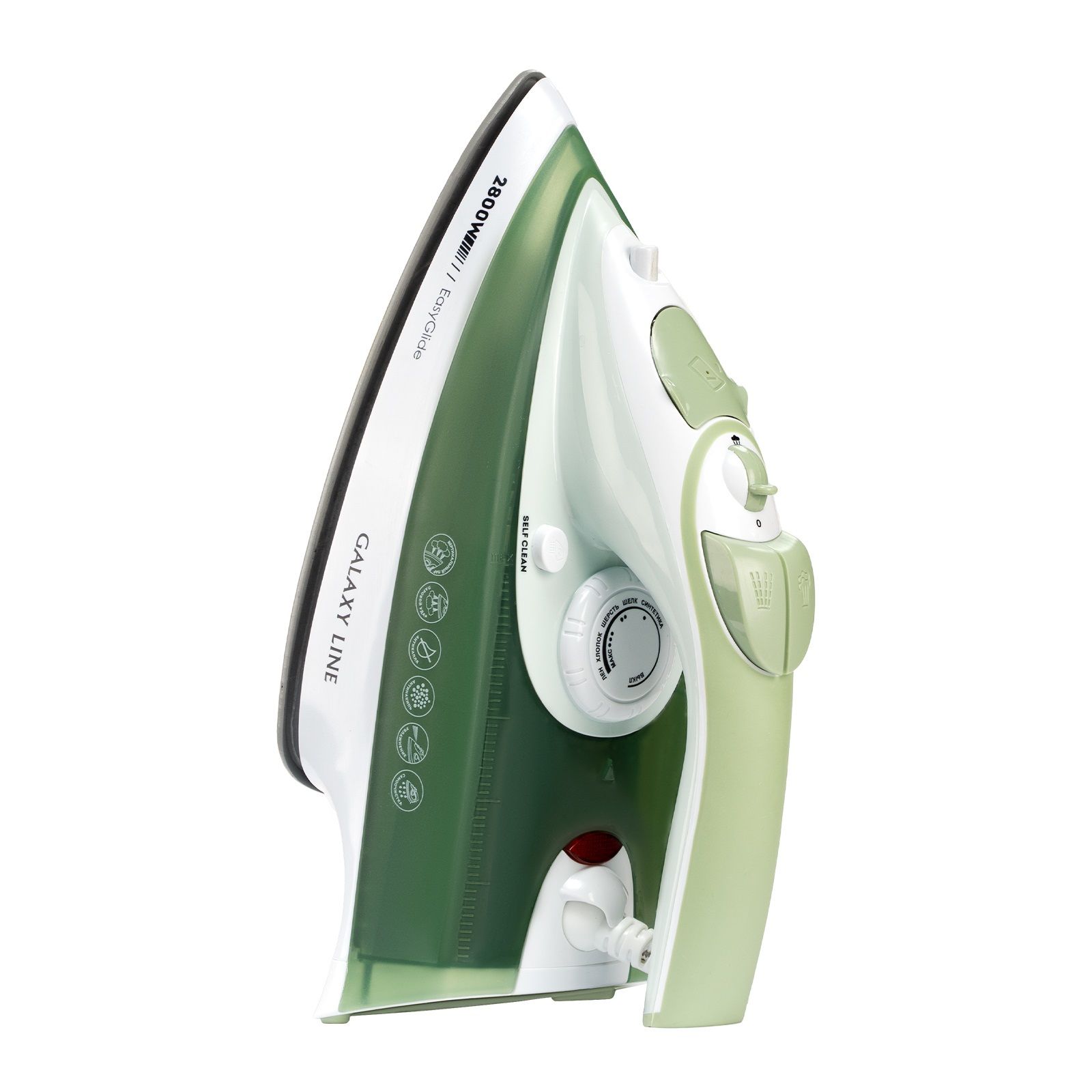 Утюг Galaxy Line GL 6134 2800 Вт керамическое покрытие EasyGlide