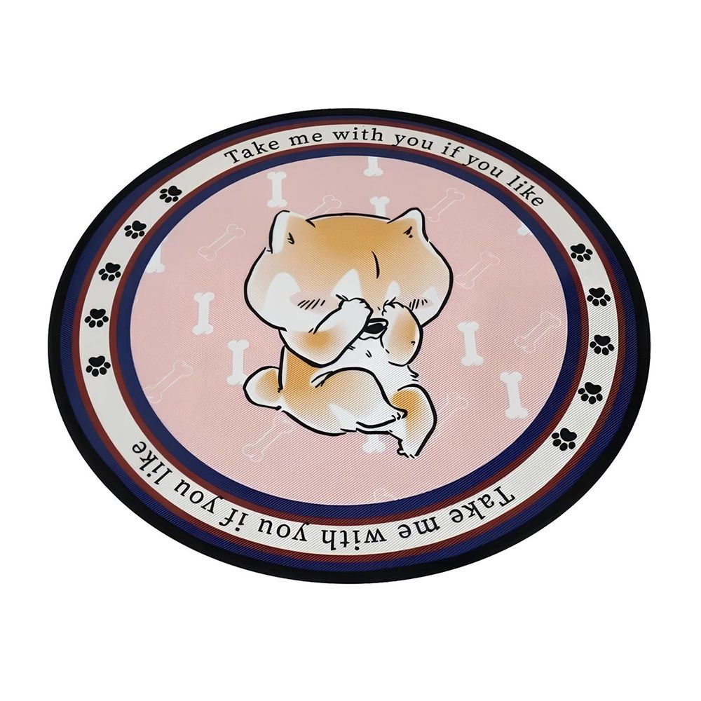 Коврик-лежанка для животных Лапусики Мистер Юки d60 см