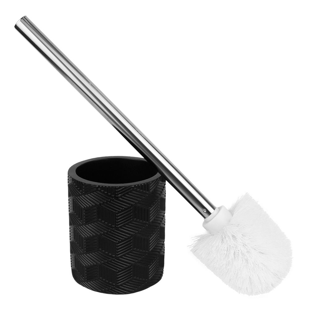 Ершик для унитаза напольный Delicate Black