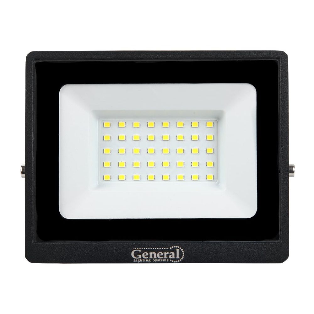 Прожектор светодиодный General LED GTAB-1 50Вт 6500К 4500Лм IP65 черный