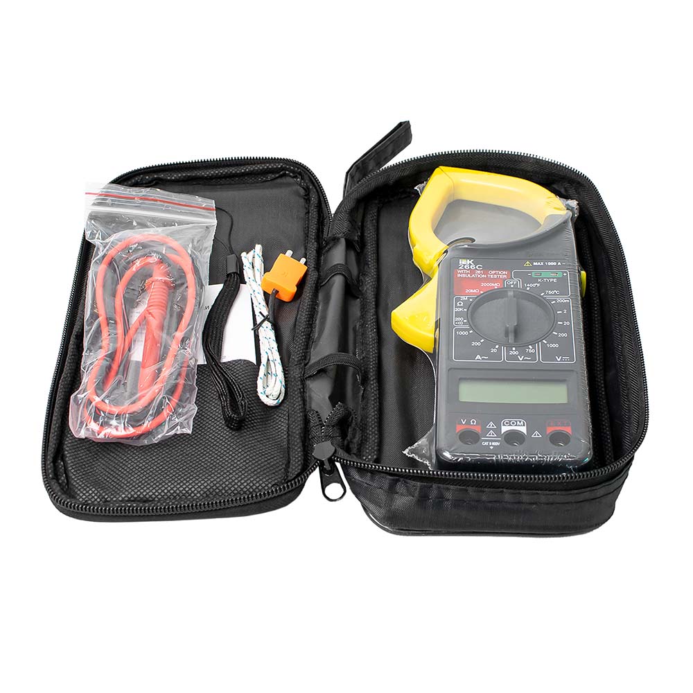 КЛЕЩИ ТОКОВЫЕ для измерения переменого тока,сопротивления Expert 266C ИЭК TCM-1C-266