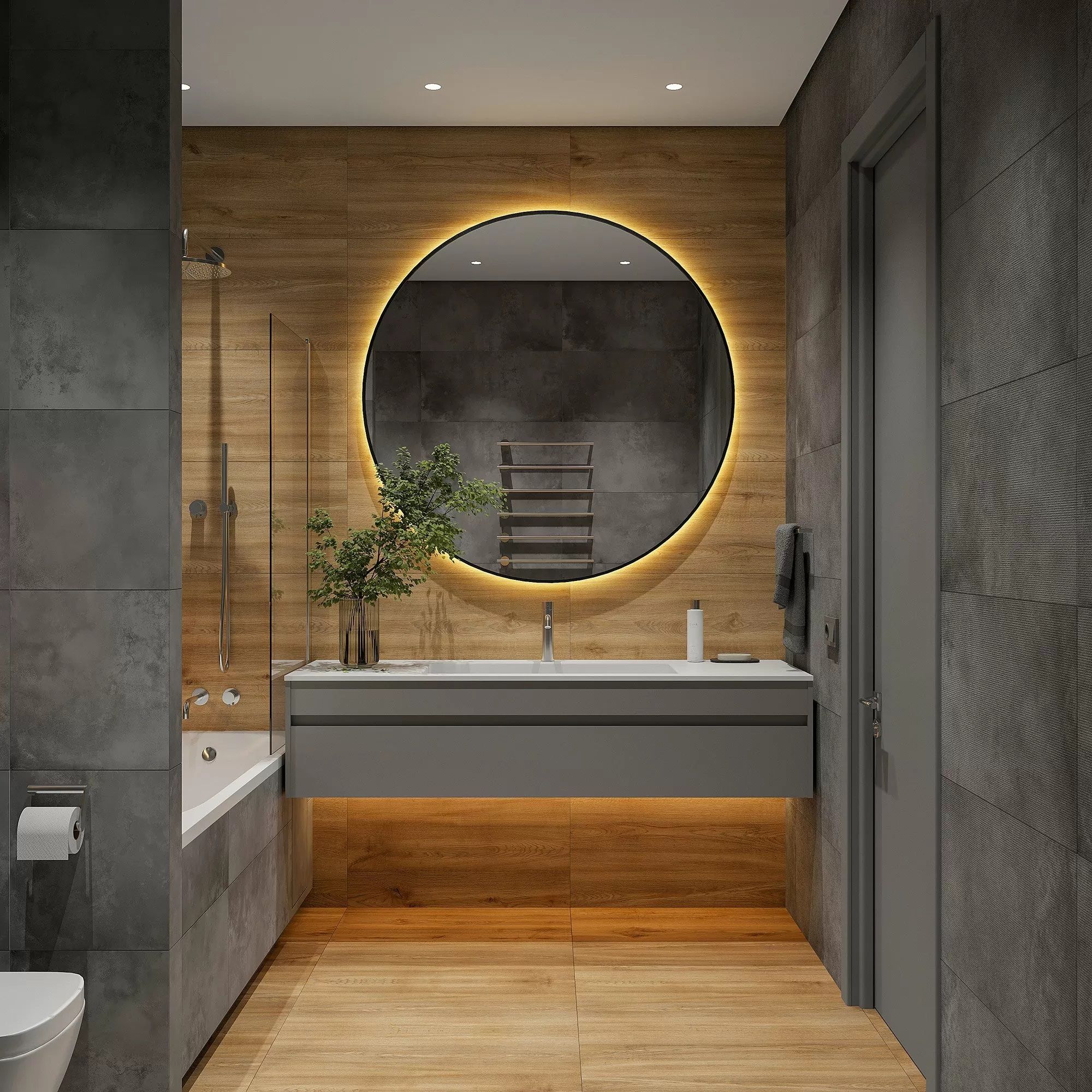 Керамогранит Global Tile Woodstock GT408013802MCR 40х80 см бежевый 1,6 м2