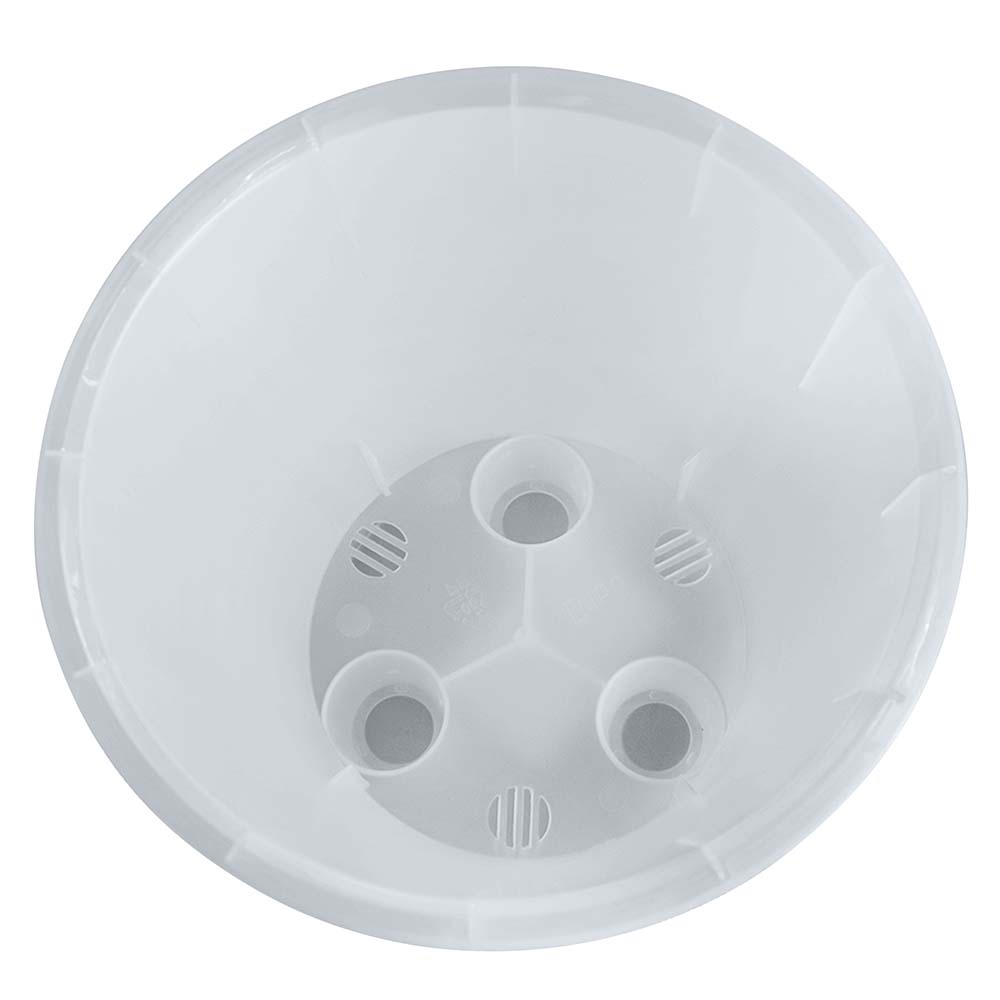 Горшок цветочный Фиджи Орхид белый перламутр 16 см 1,6 л