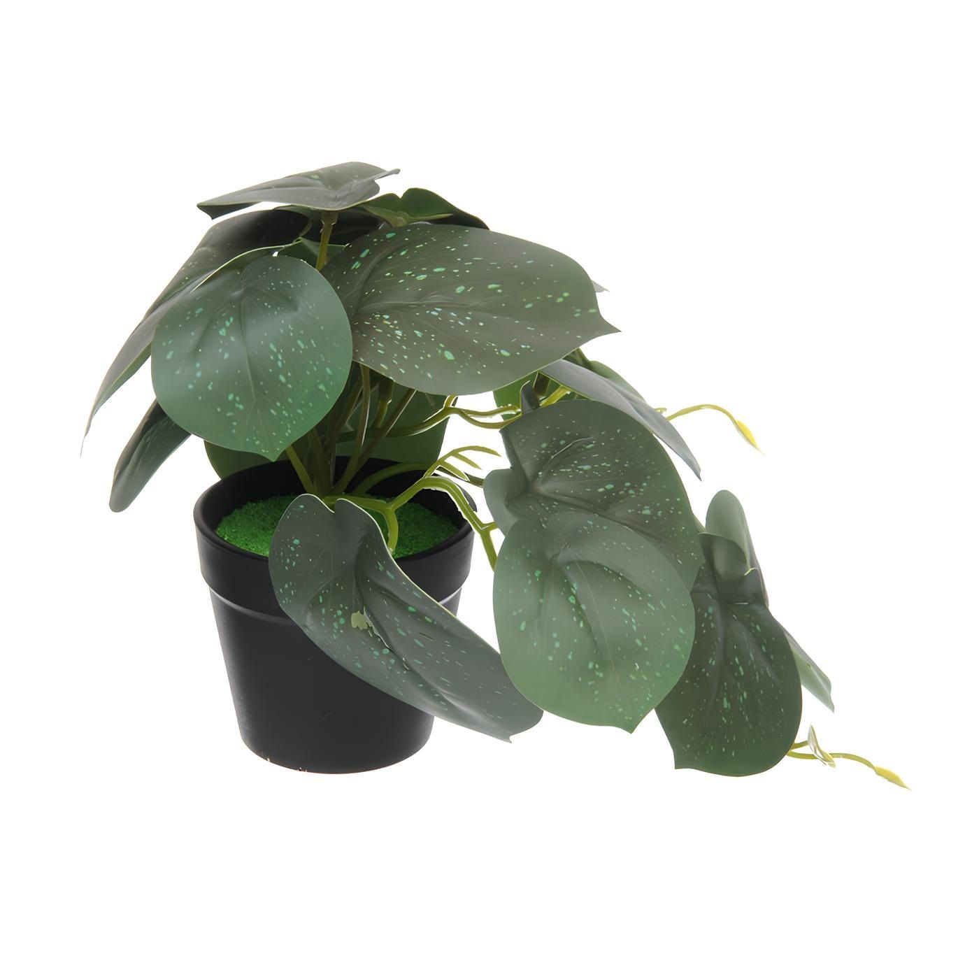 Цветок искусственный Сциндапсус 20х16 см в горшке