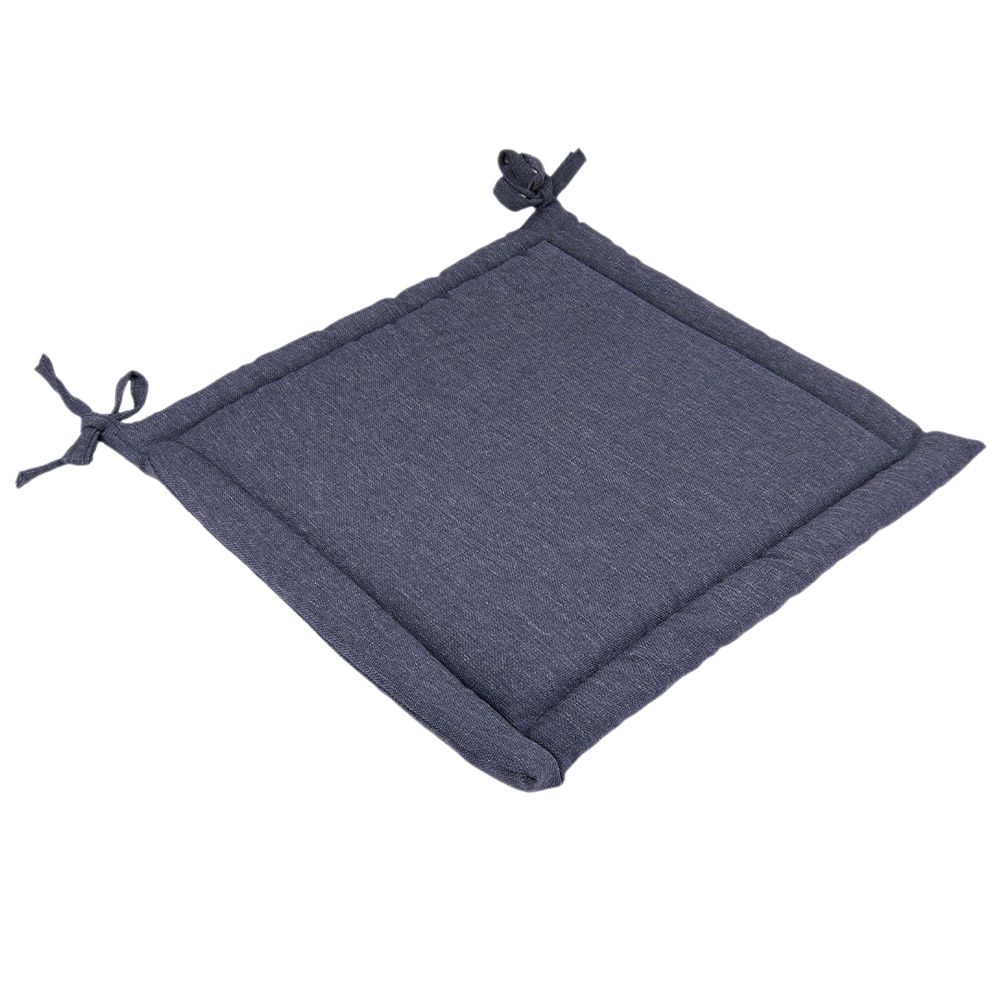 Подушка на стул Волшебная Ночь 40х40 см индиго