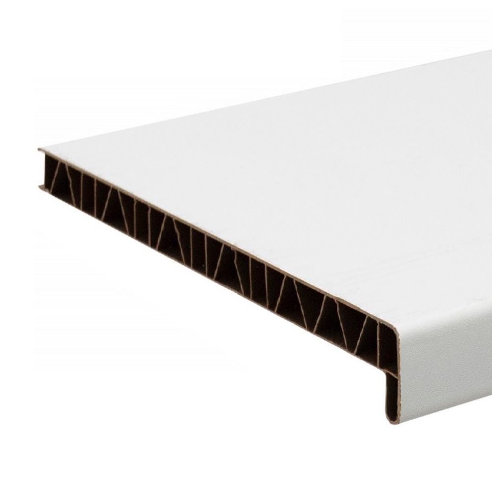 Доска подоконная ПВХ 550 мм белая