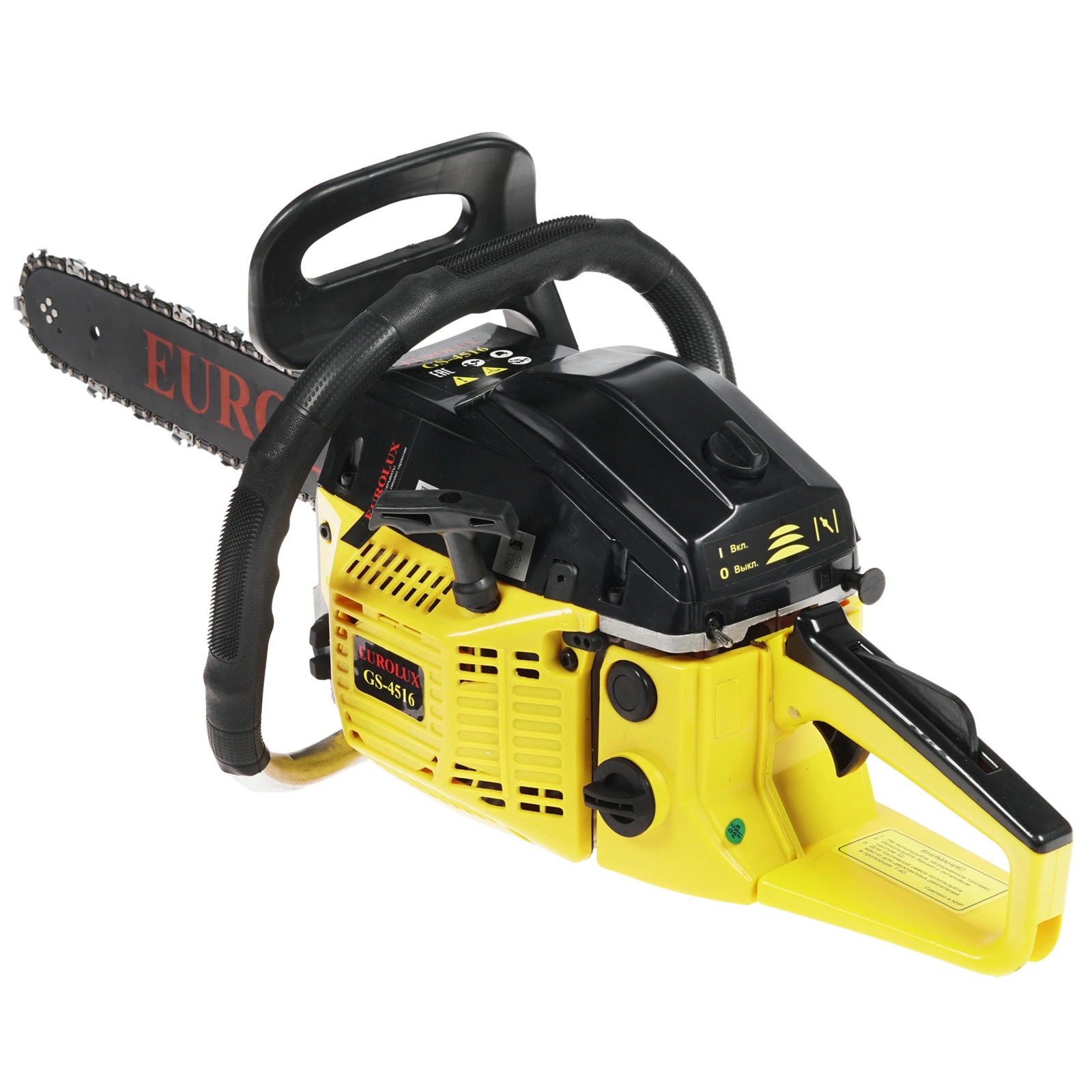 Пила цепная бензиновая Eurolux GS-4516 2,44 л.с. шина 16"/40 см