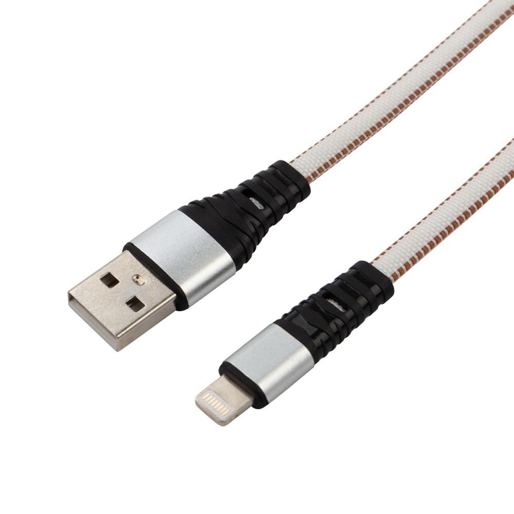 Кабель USB-A - Lightning Rexant 2,4А 1 м белый