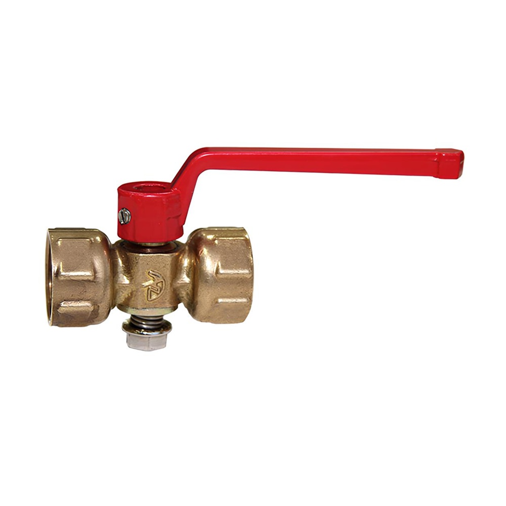 Кран шаровой для манометра конусный 1/2'' 3-ходовый рычаг 11б18бк PN16 (G1/2хМ20х1,5)