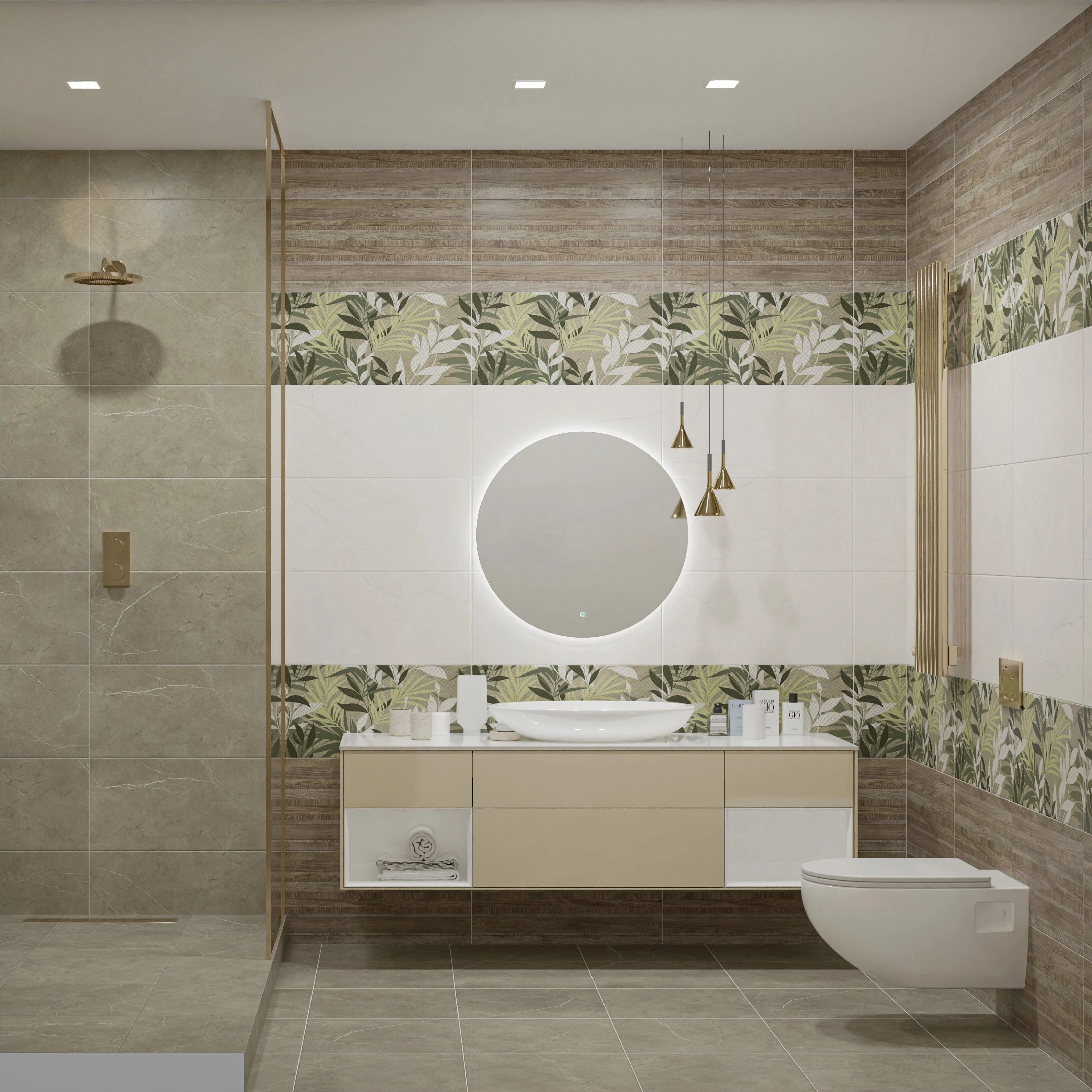 Плитка настенная Azori Salvador Wood 315х630 мм 1,79 м2