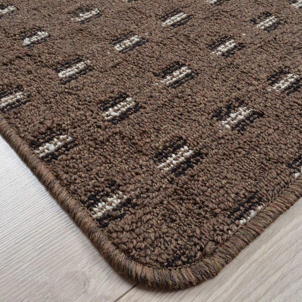 Коврик влаговпитывающий Доха 433-382-99 1002 45х75 см коричневый