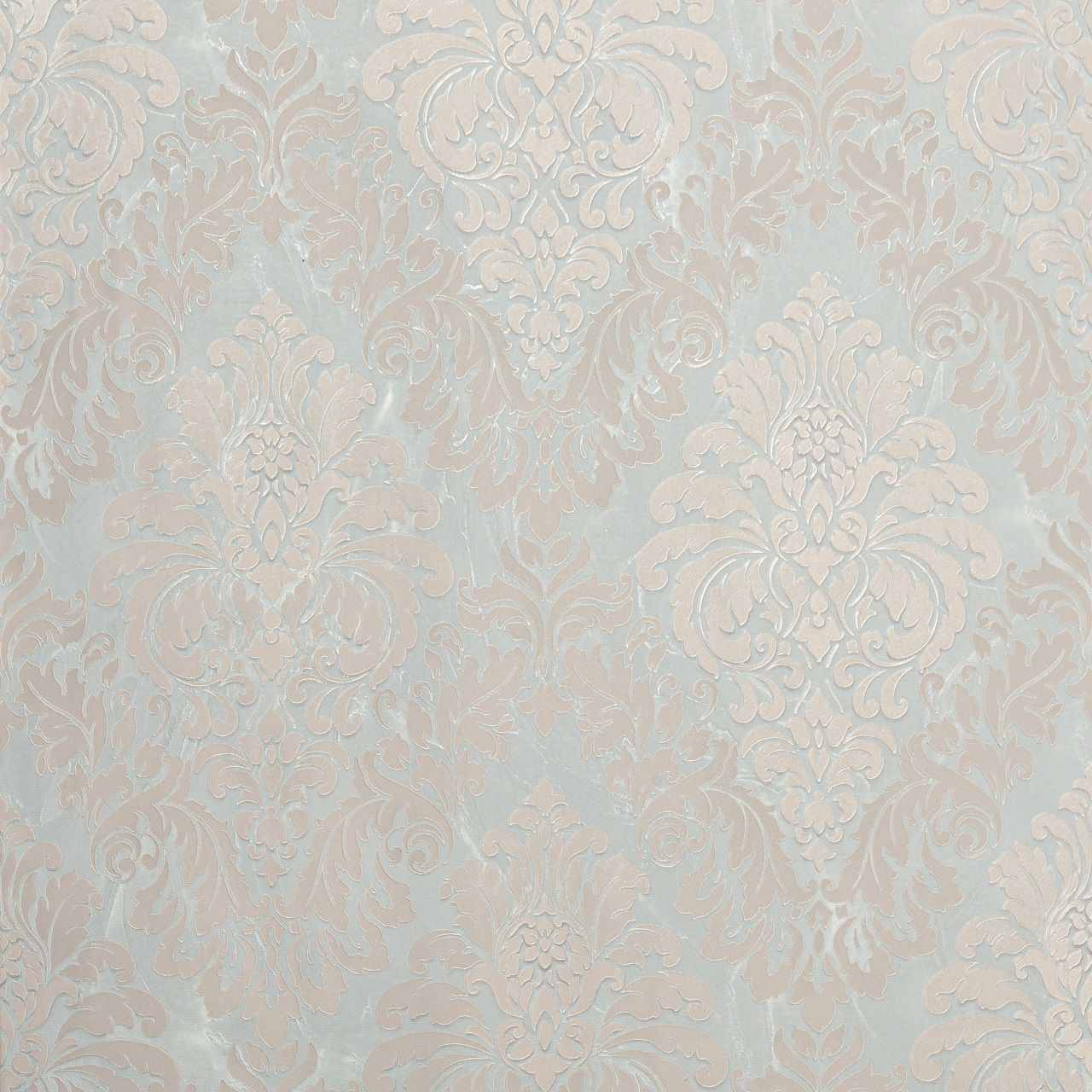 Обои Артекс Элиза 11267-04 светлые зеленые дамаск 1,06х10,05 м