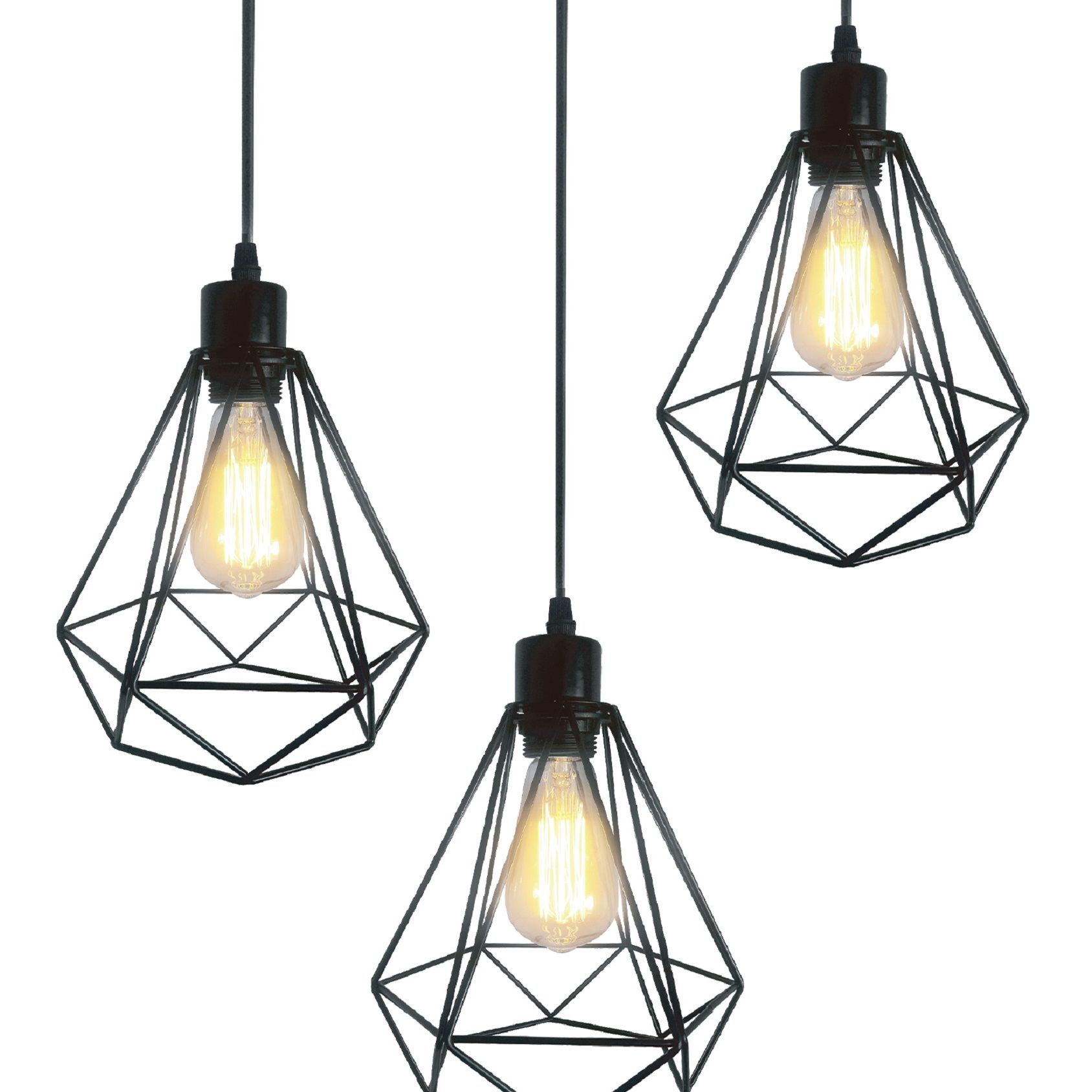 Светильник подвесной Cast 1014 3х50Вт E27 черный