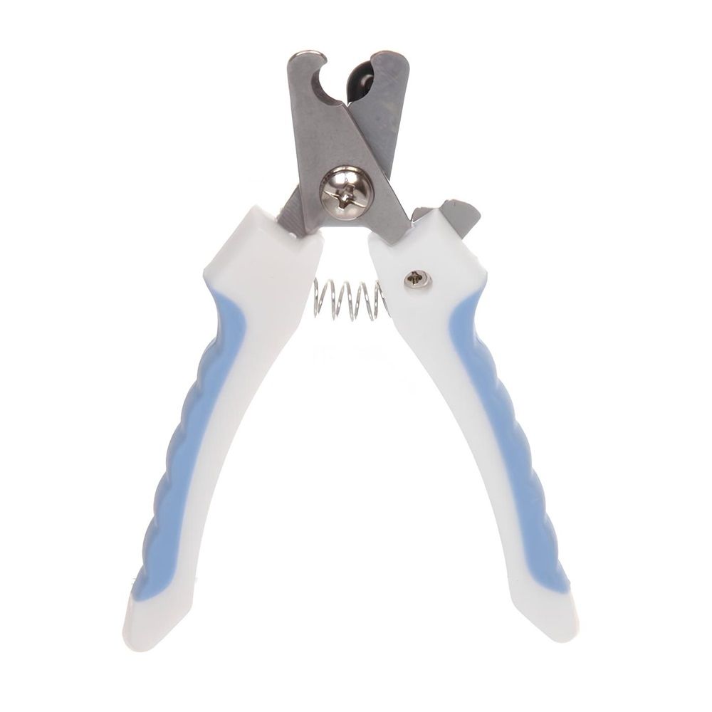 Когтерез для животных Зооультра 12 см бело-голубой Ultramarine