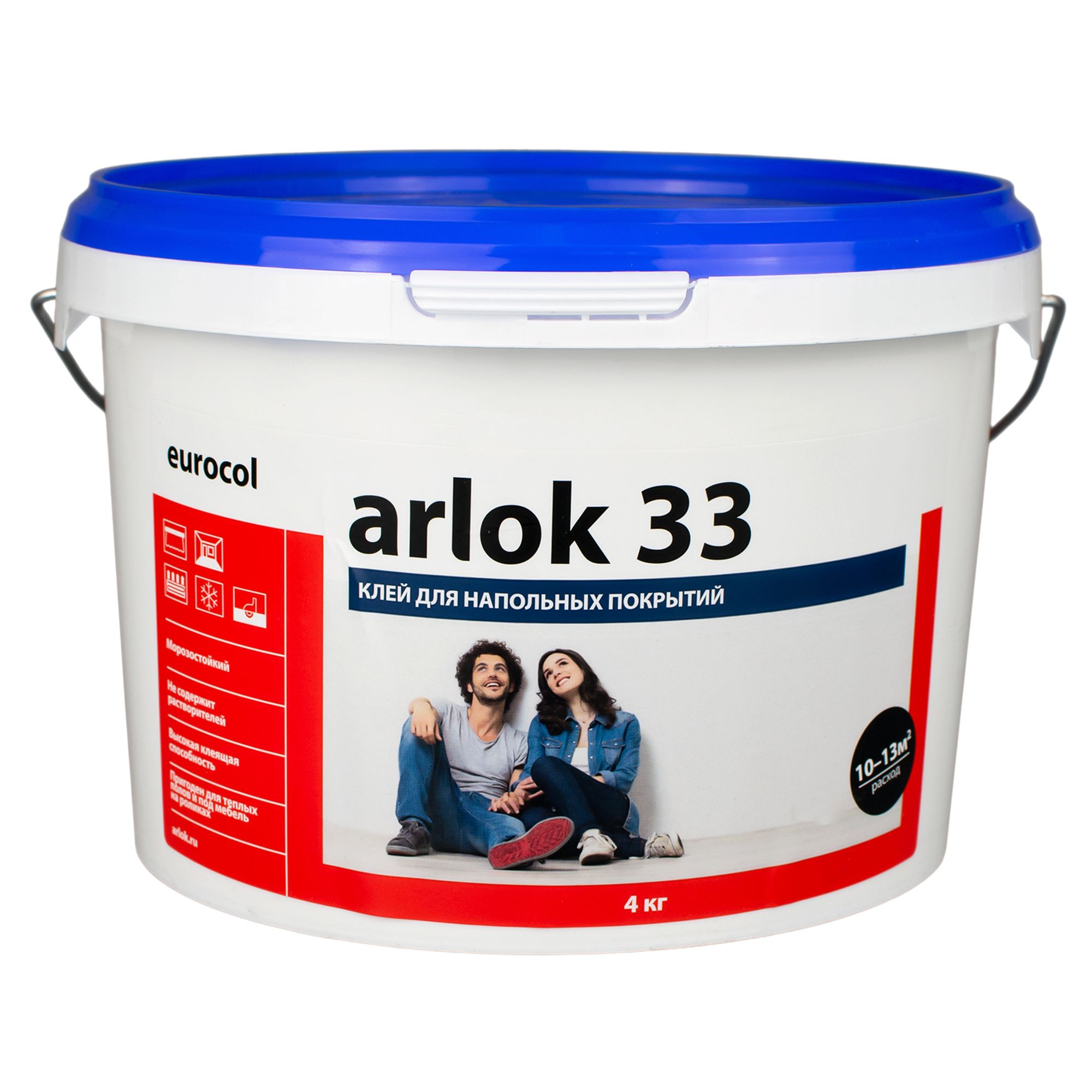 Клей Forbo Arlok 33 универсальный для напольных покрытий 4 кг