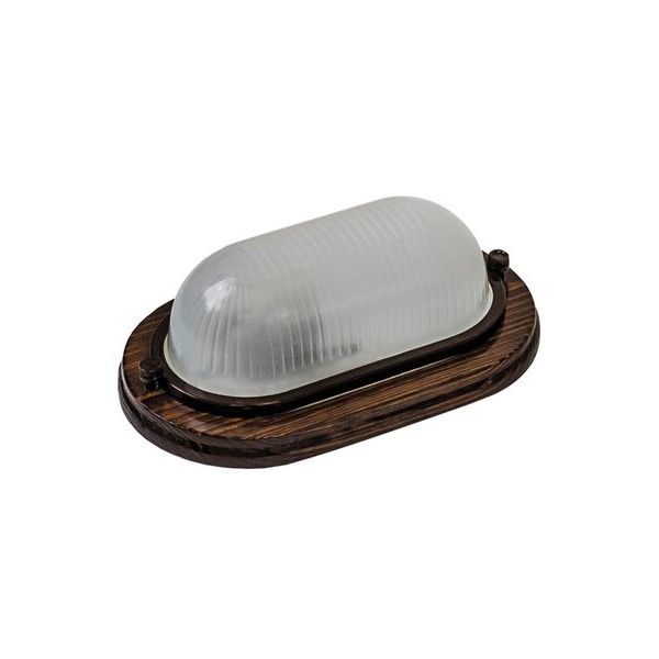 Светильник для бани Termo 60 20 16 овал, венге IP54 60Вт 1хЕ27