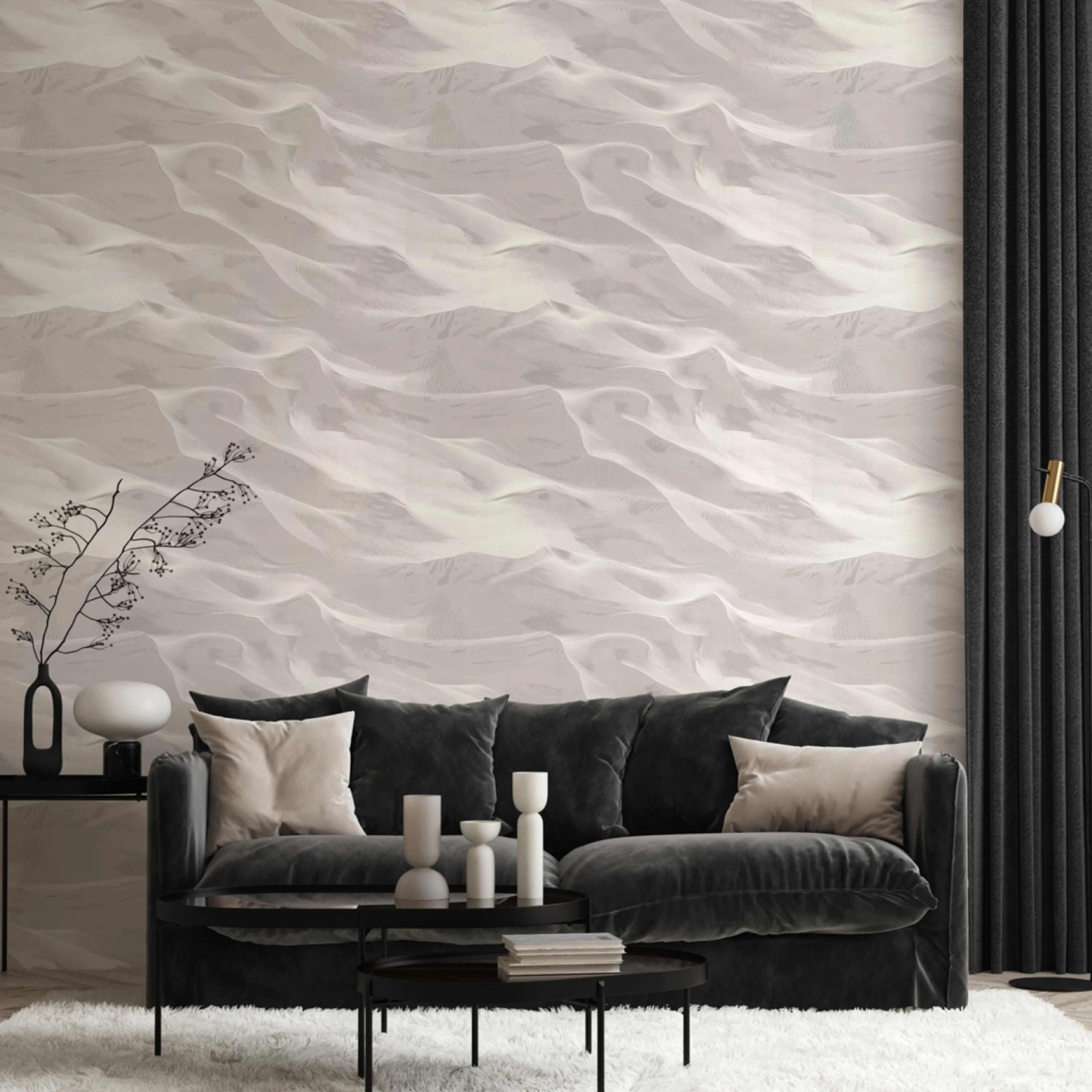 Обои Аспект Дюна 70654-21 бежевые абстракция 1,06х10,05 м