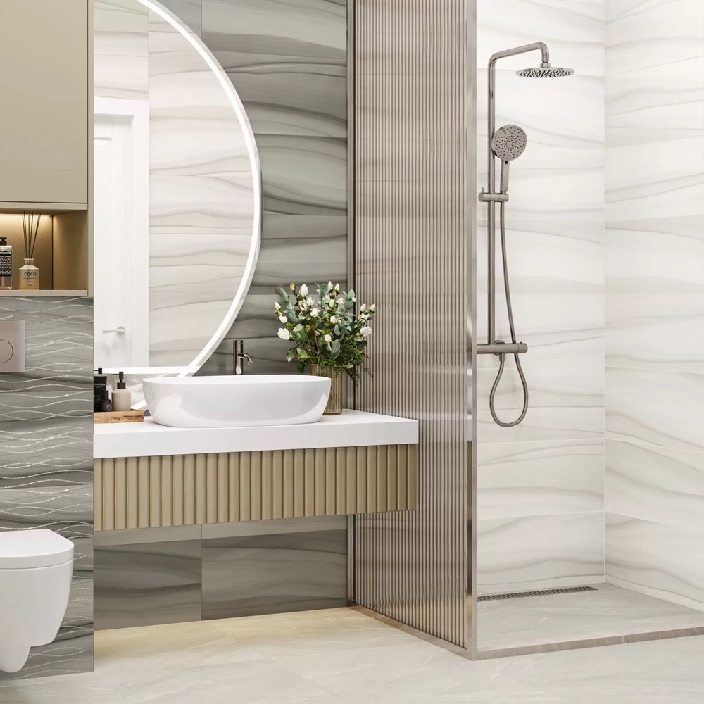 Плитка настенная New Trend Treise Dark WT36TRS18 30х60 см серый 1,8 м2