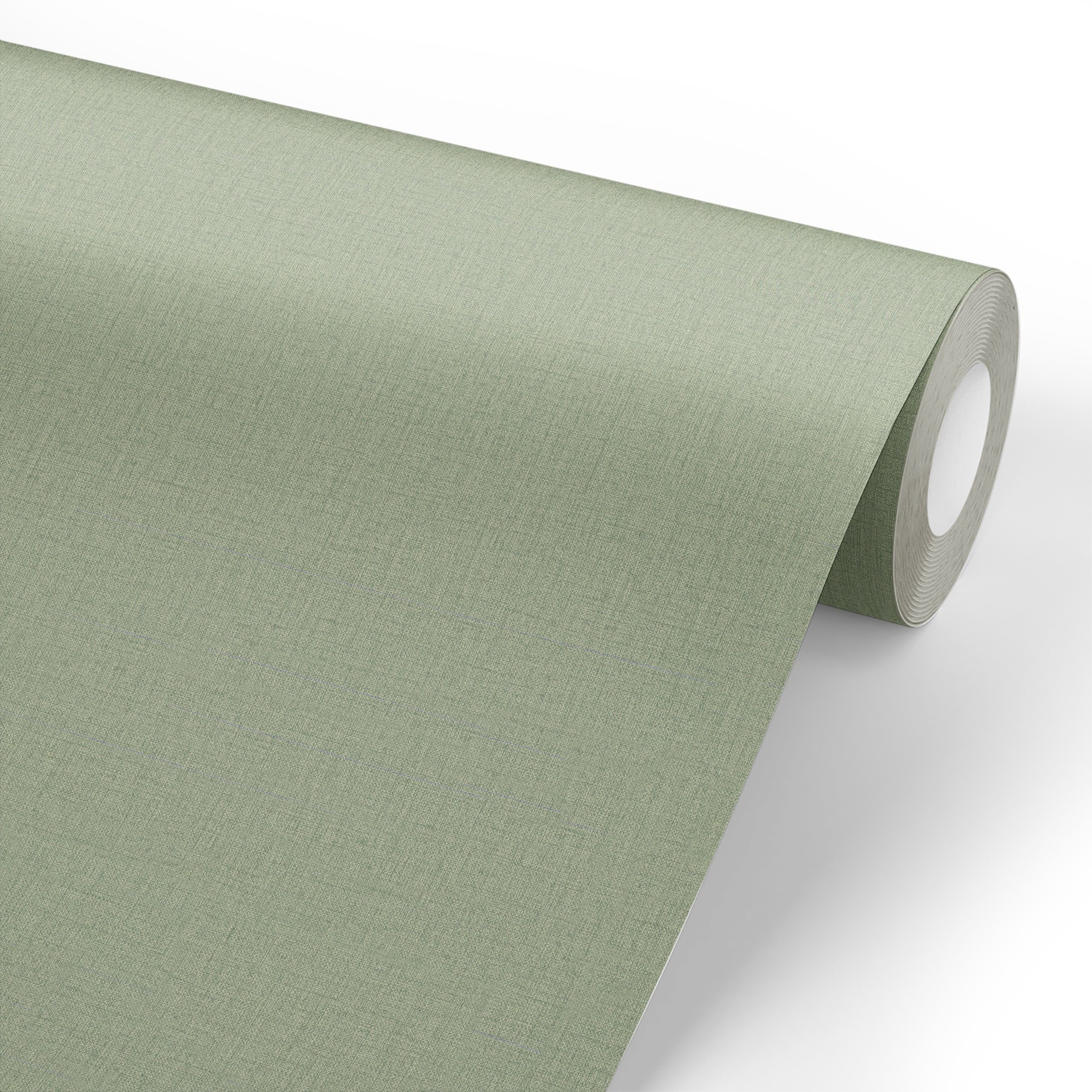 Обои Euro Decor Base 7302-10 оливковые однотонные 1,06х10,05 м