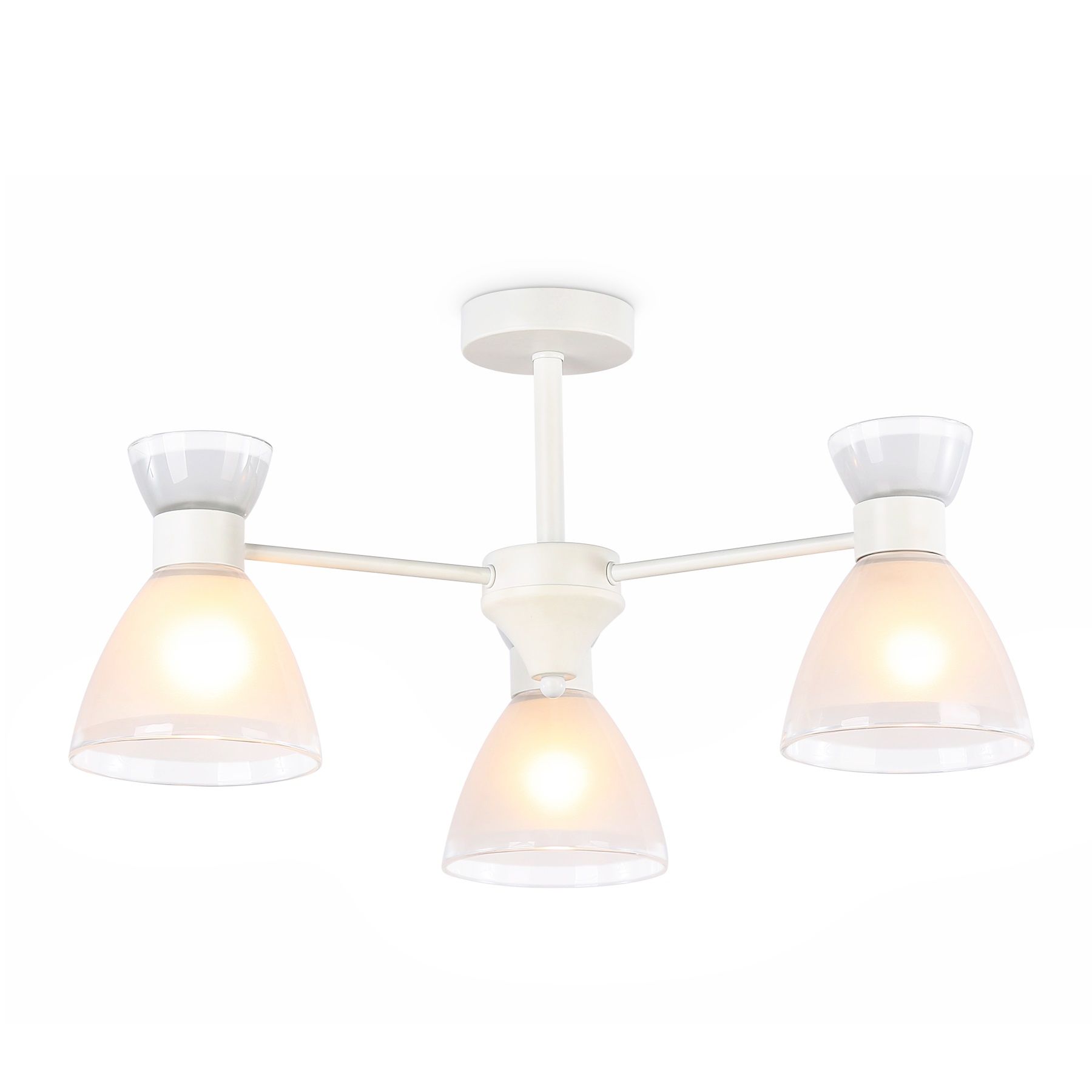 Люстра потолочная TR3177/3 WH 3х40Вт Е27 57х57х28 см белый