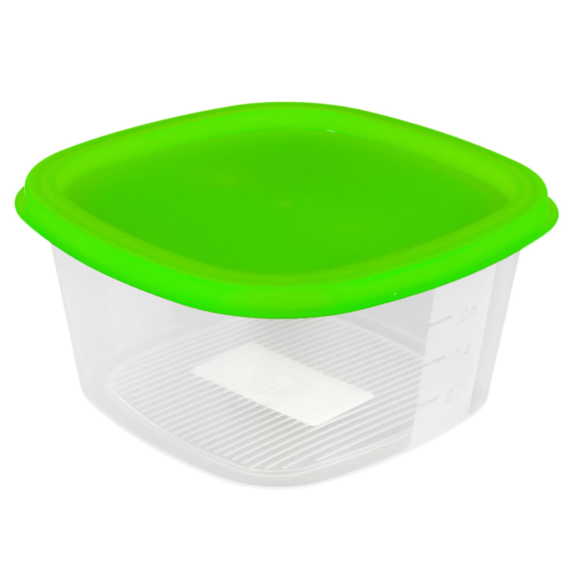 Контейнер для СВЧ и заморозки квадратный 500 мл ЛУЧШАЯ ЦЕНА