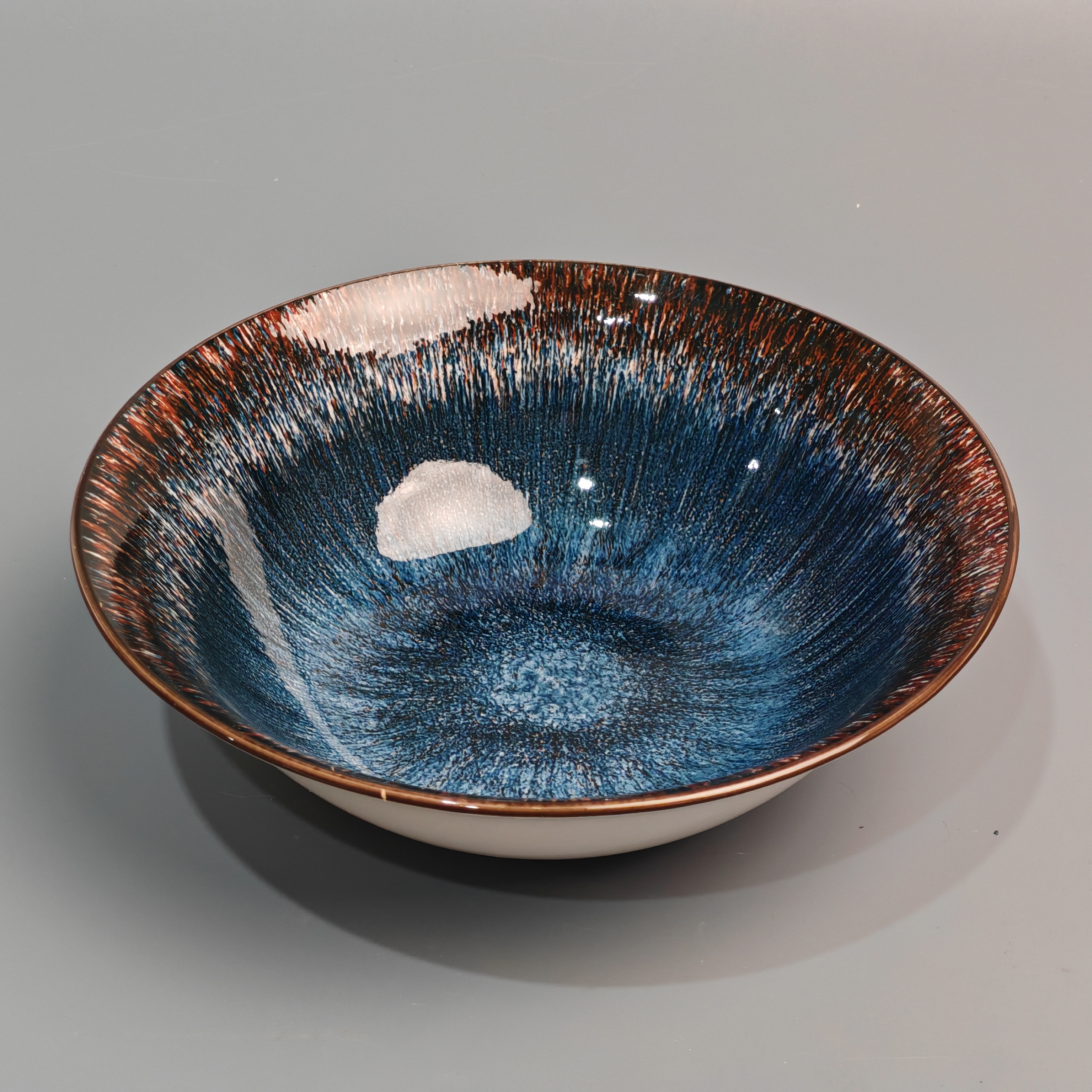 Тарелка глубокая 20х6 см керамика 2025-1229