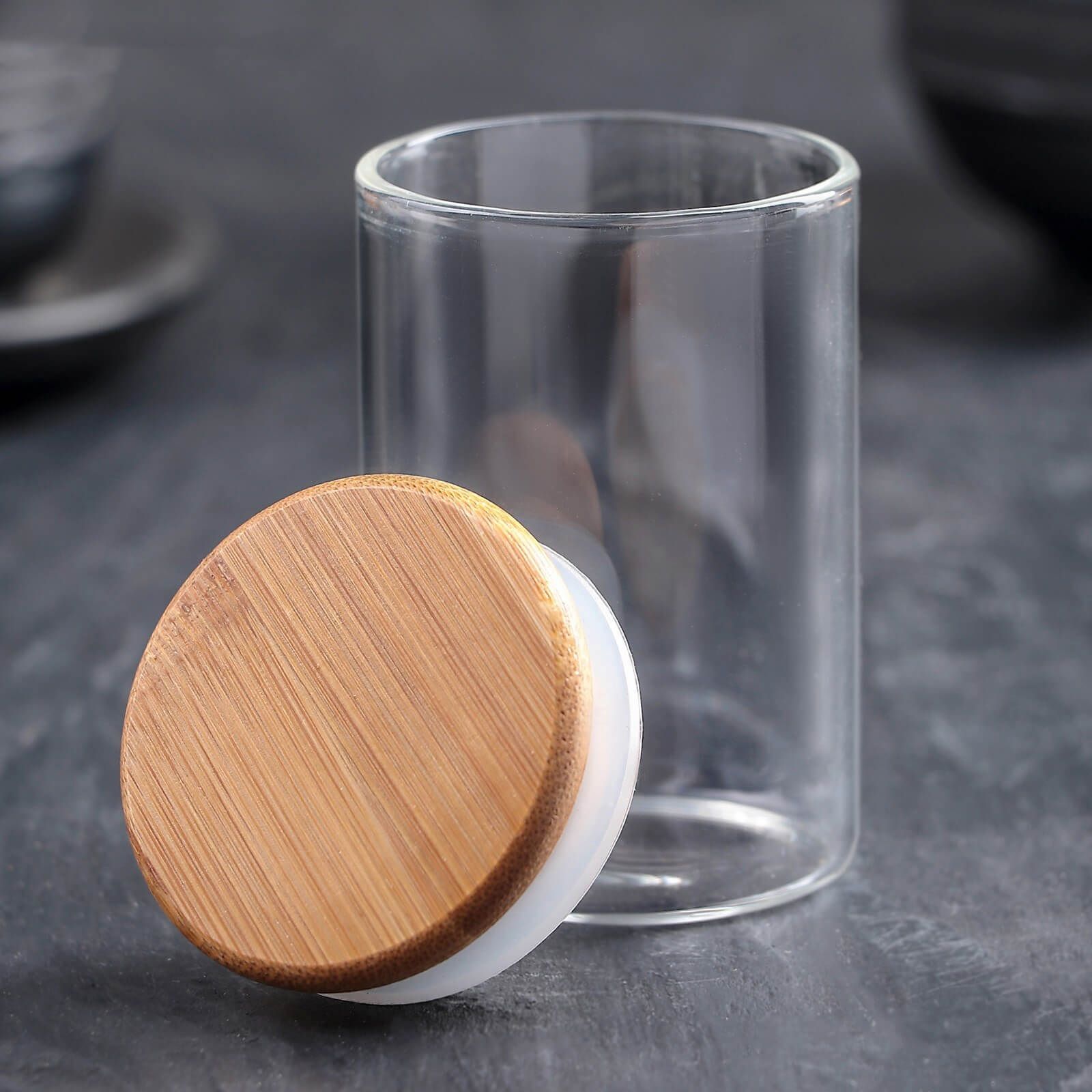 Банка для сыпучих продуктов Эко 100 мл 5х8 см 3800918