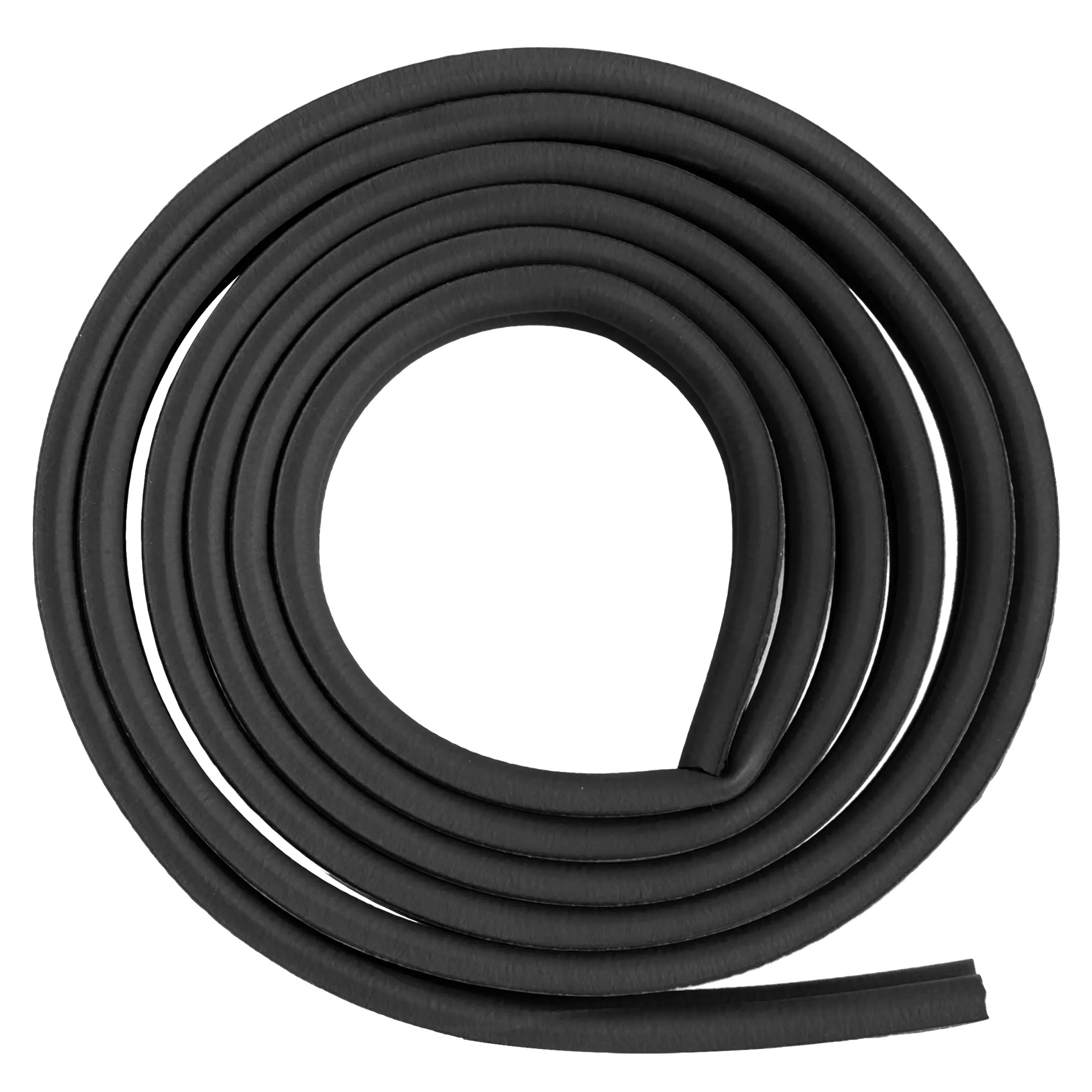 Уплотнитель для окон и дверей D-профиль Sila 12x10 мм 6 м черный