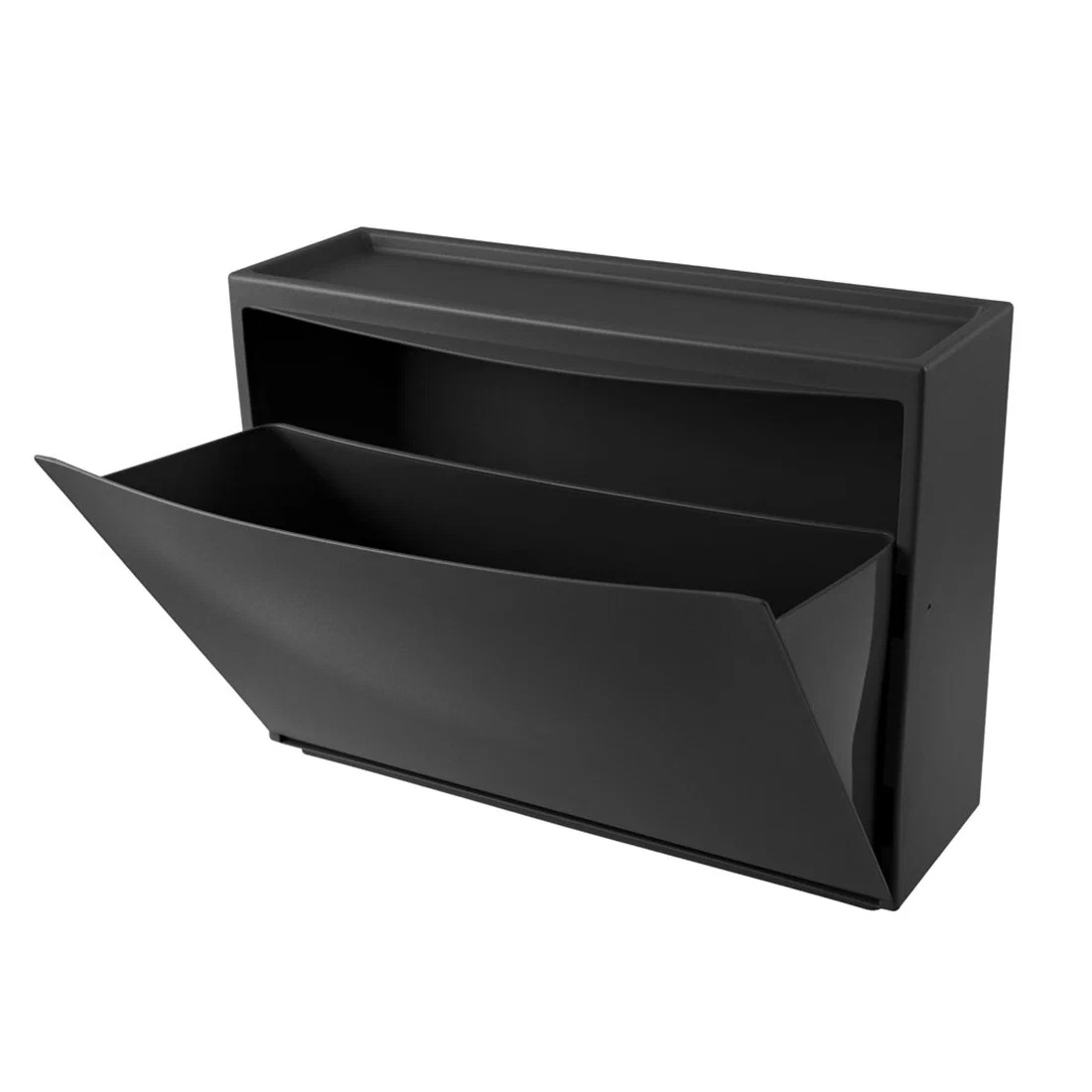 Обувница 512х380х185 мм Черная