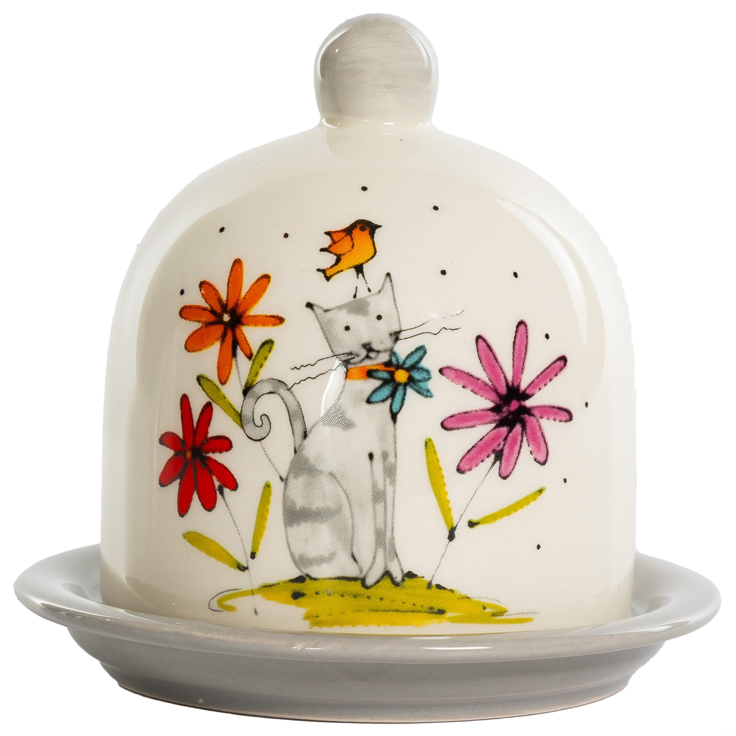 Лимонница Cерый кот 9,7 см