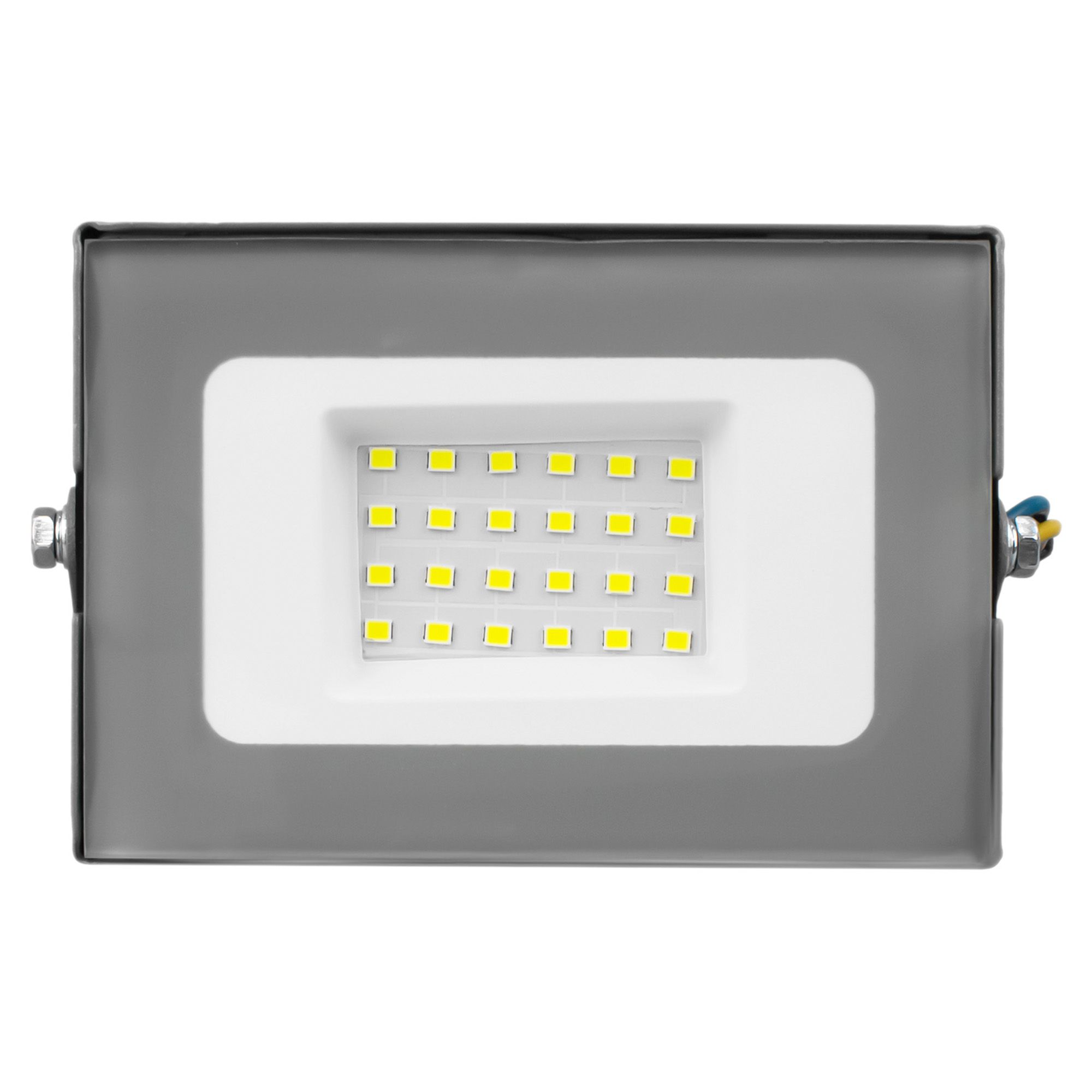 Прожектор LED 20W VLF7-20-6500-mini-G 6500К 2400Лм 220V IP65 серый VKL electric