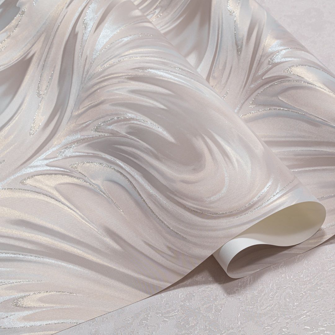 Обои OVK Design Дивина 11216-04 бежевые абстракция 1,06х10,05 м