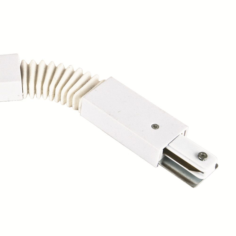 Соединитель для 2-х шинопроводов гибкий типа G UBX-Q122 G24 WHITE 1 POLYBAG
