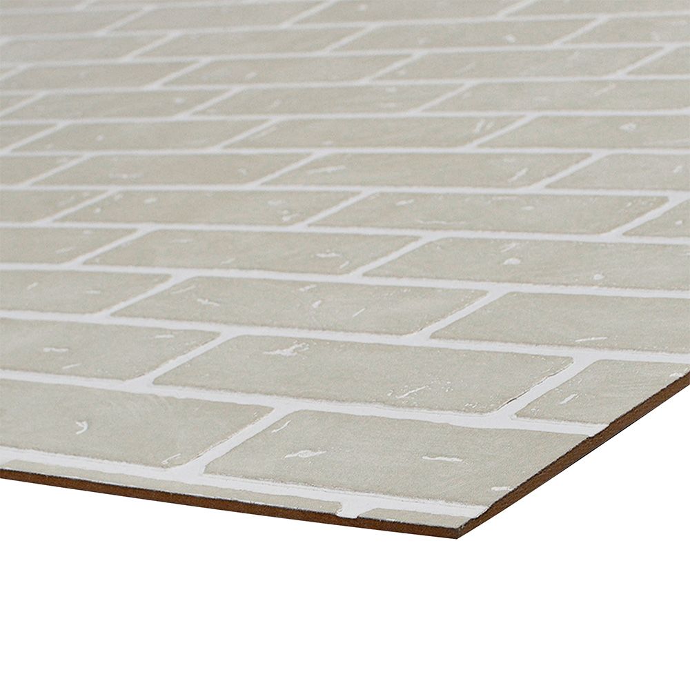 Панель МДФ Кирпич белый 2440х1220х4 мм