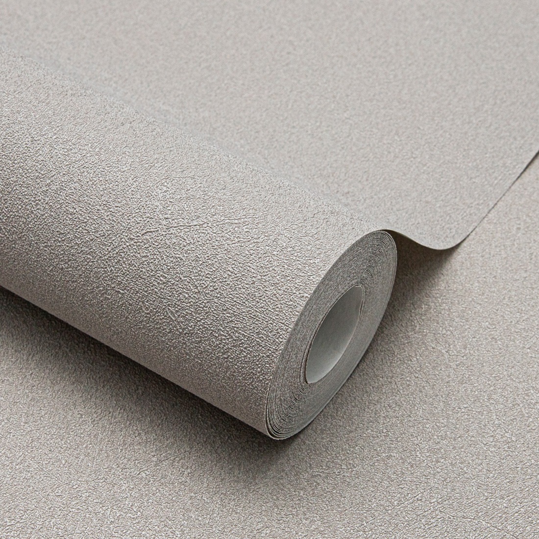 Обои WallSecret Karelia 9136-04 коричневые однотонные 1,06х10,05 м