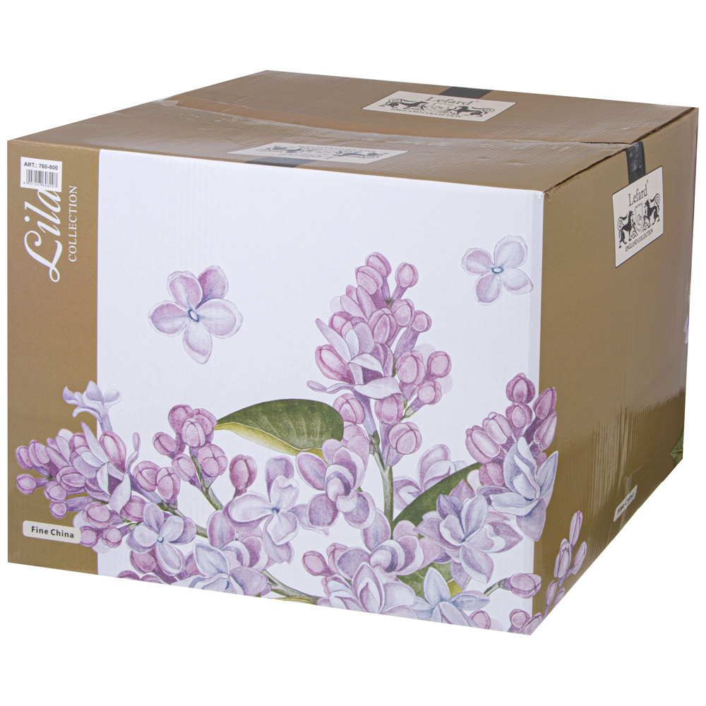 Cервиз cтоловый Lefard Lilac на 6 персон 23 предмета фарфор
