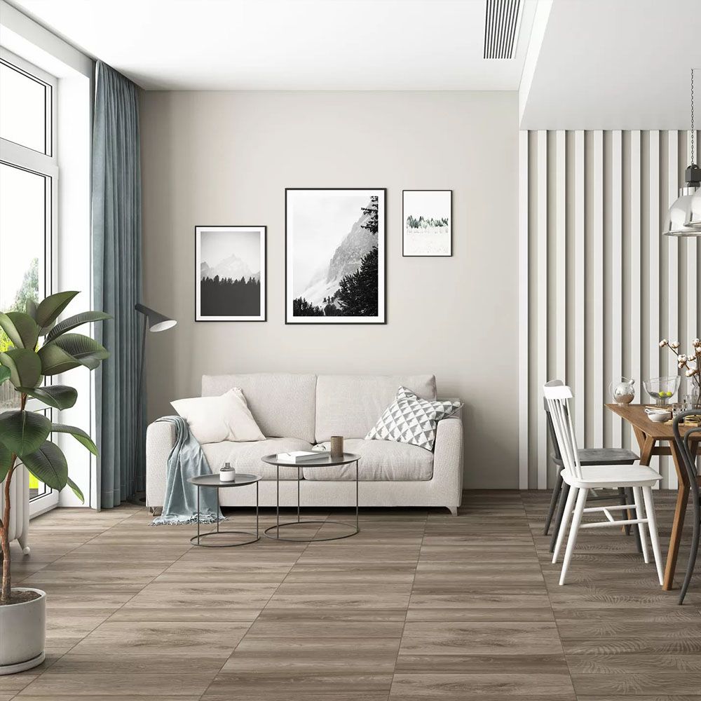 Керамогранит Lasselsberger Шэдоу 6264-0004 20x60 cм коричневый 0,96 м2