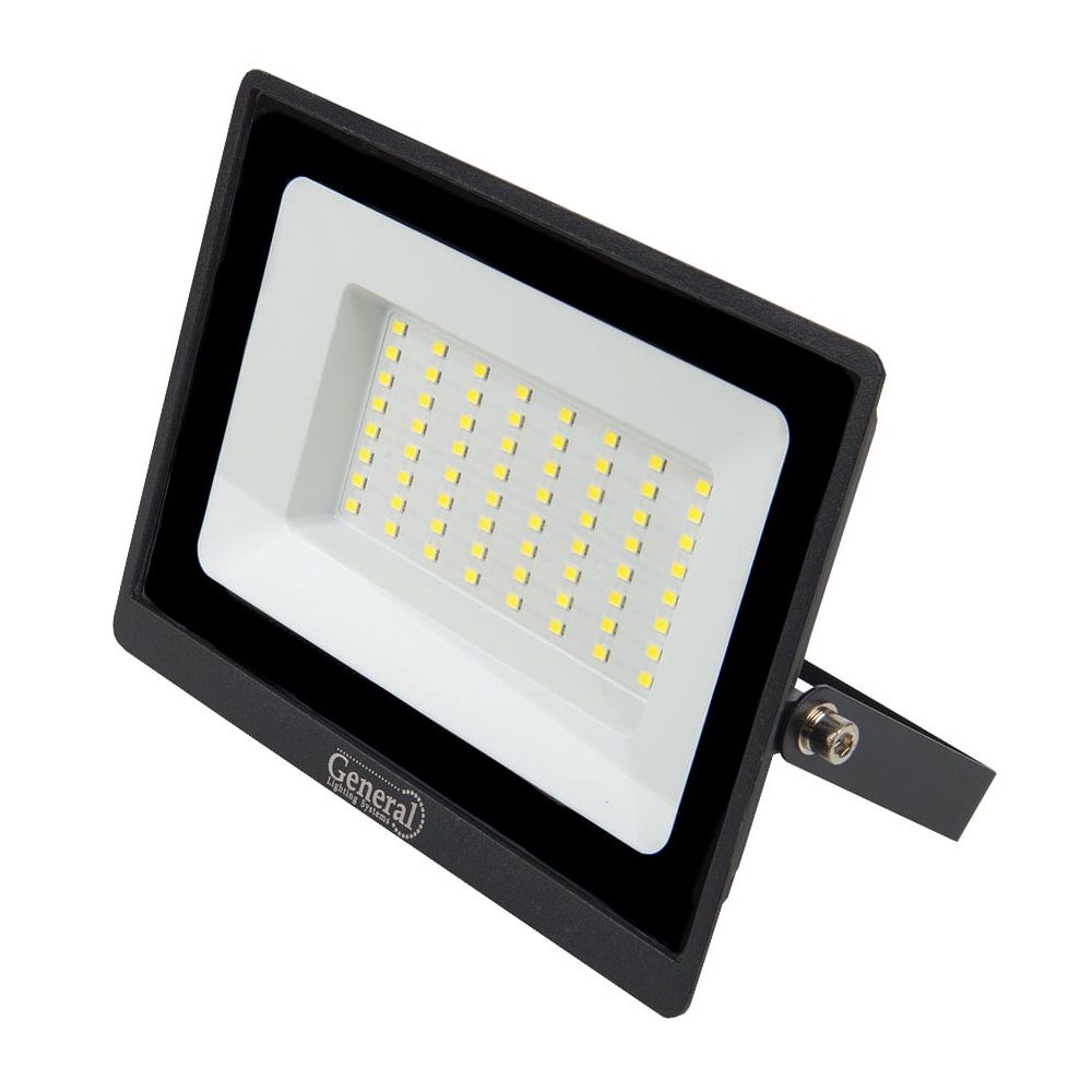 Прожектор светодиодный General LED GTAB-1 70Вт 6500К 6500Лм IP65 черный