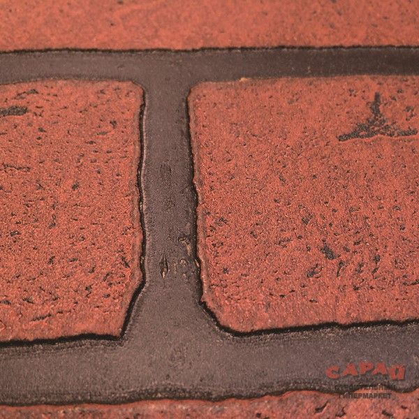 Панель МДФ Кирпич красный обожженый 2440х1220х4 мм