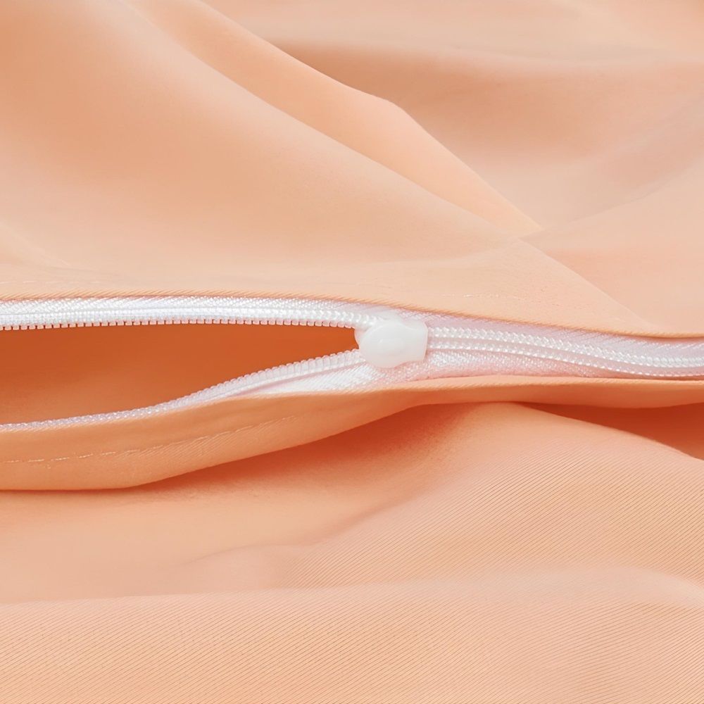 Пододеяльник 145х215 см сатин Моноспейс ПДС1 персиковый