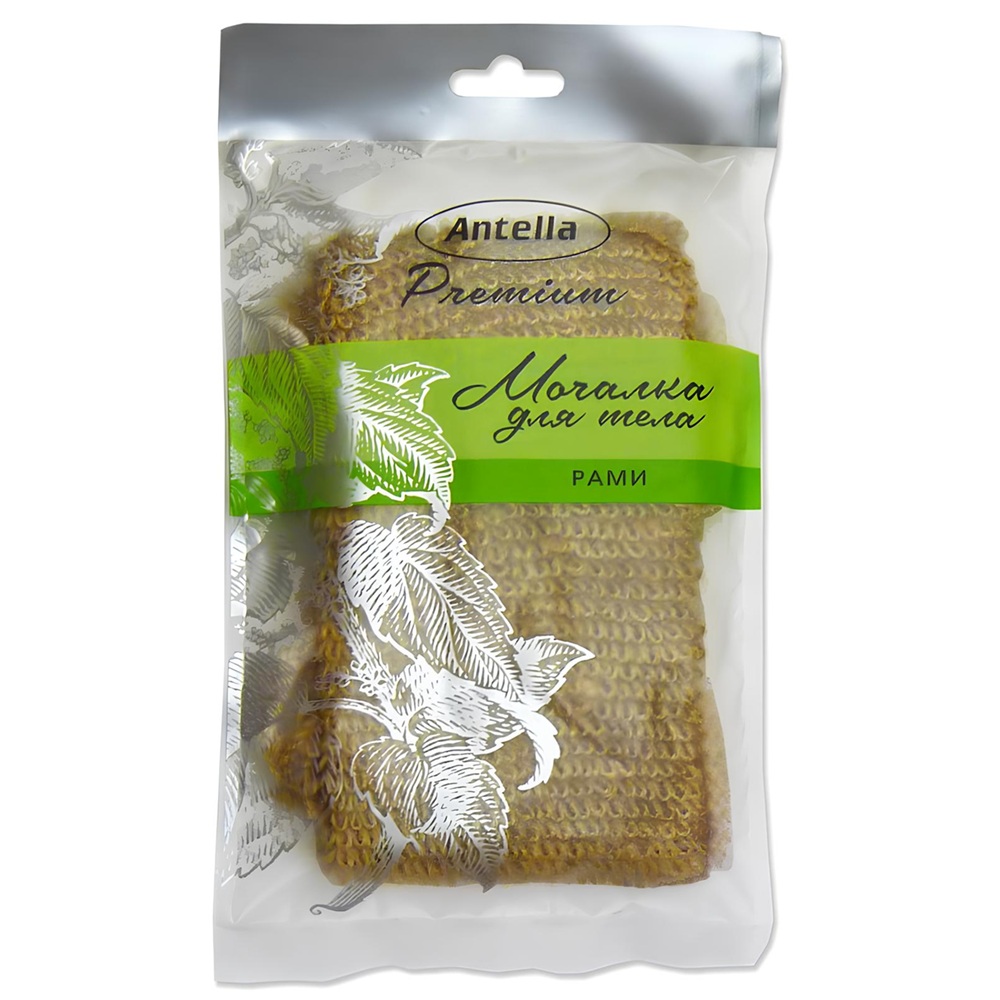 Мочалка-рами 10х63 см Antella Premium
