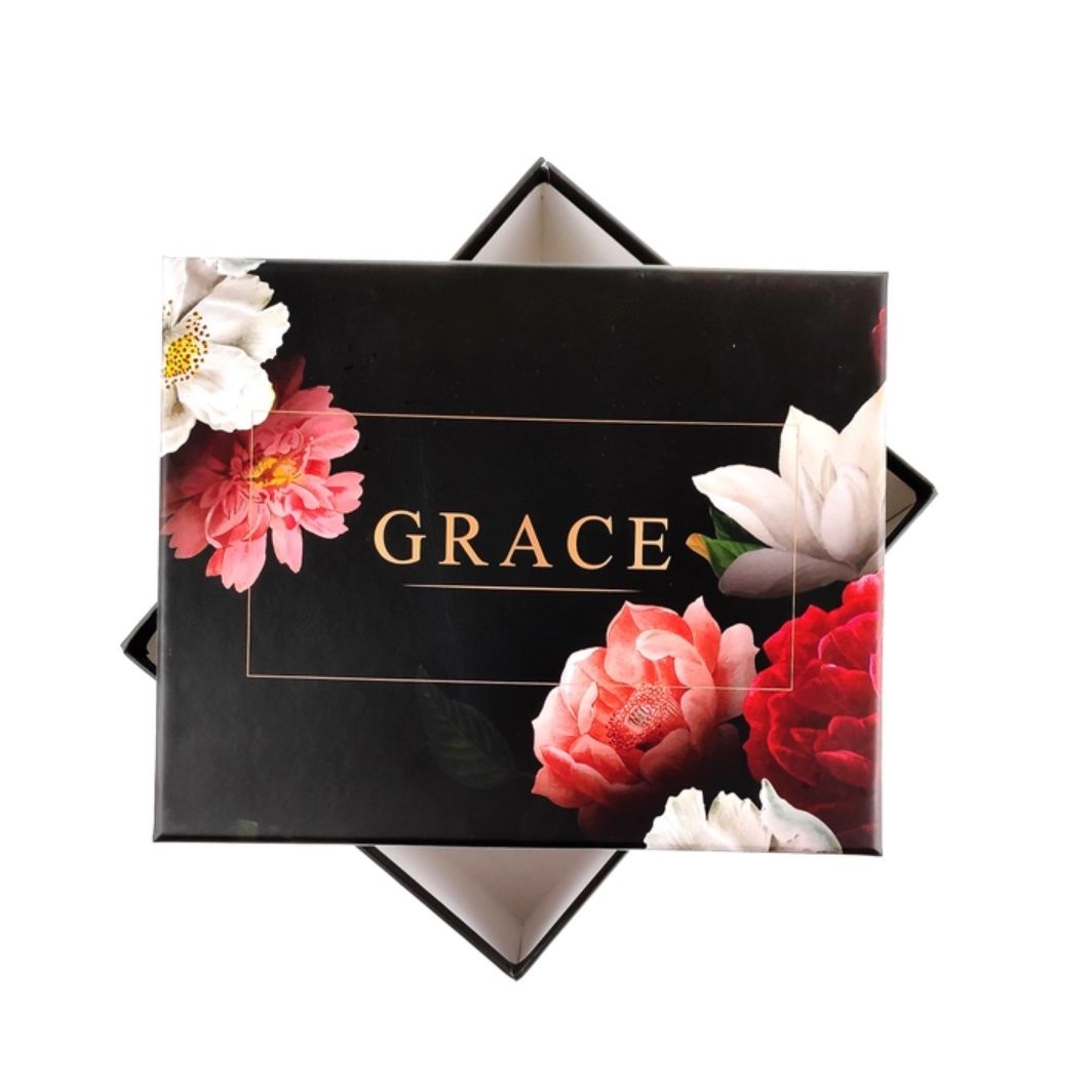 Коробка подарочная Grace 190х150х90 мм прямоугольник черный