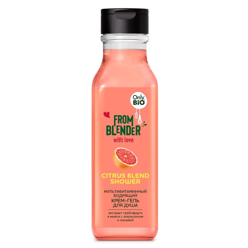 Гель-крем для душа Only bio Citrus blend Shower 370 мл
