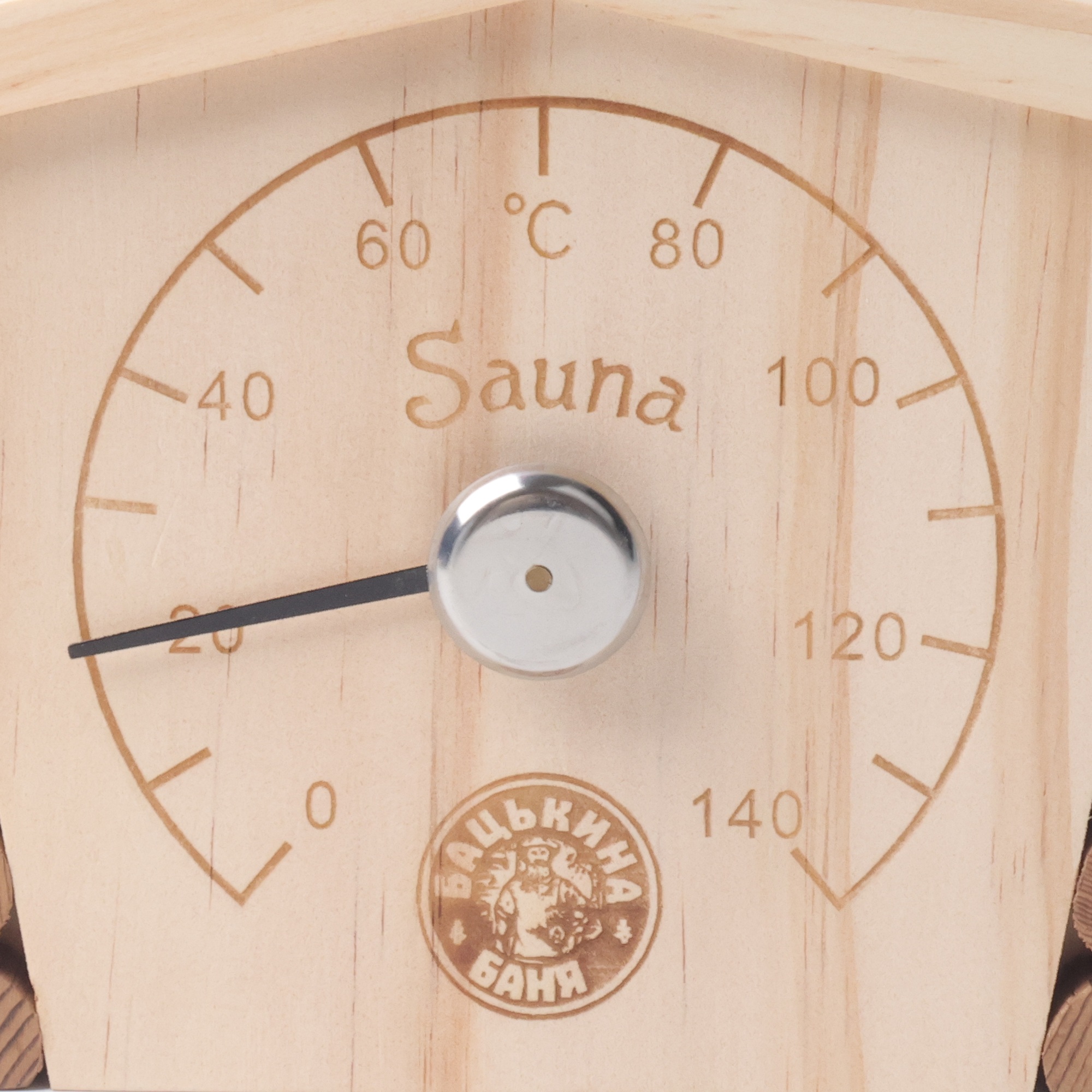 Термометр для бани Бацькина баня 22х12х2,5 см